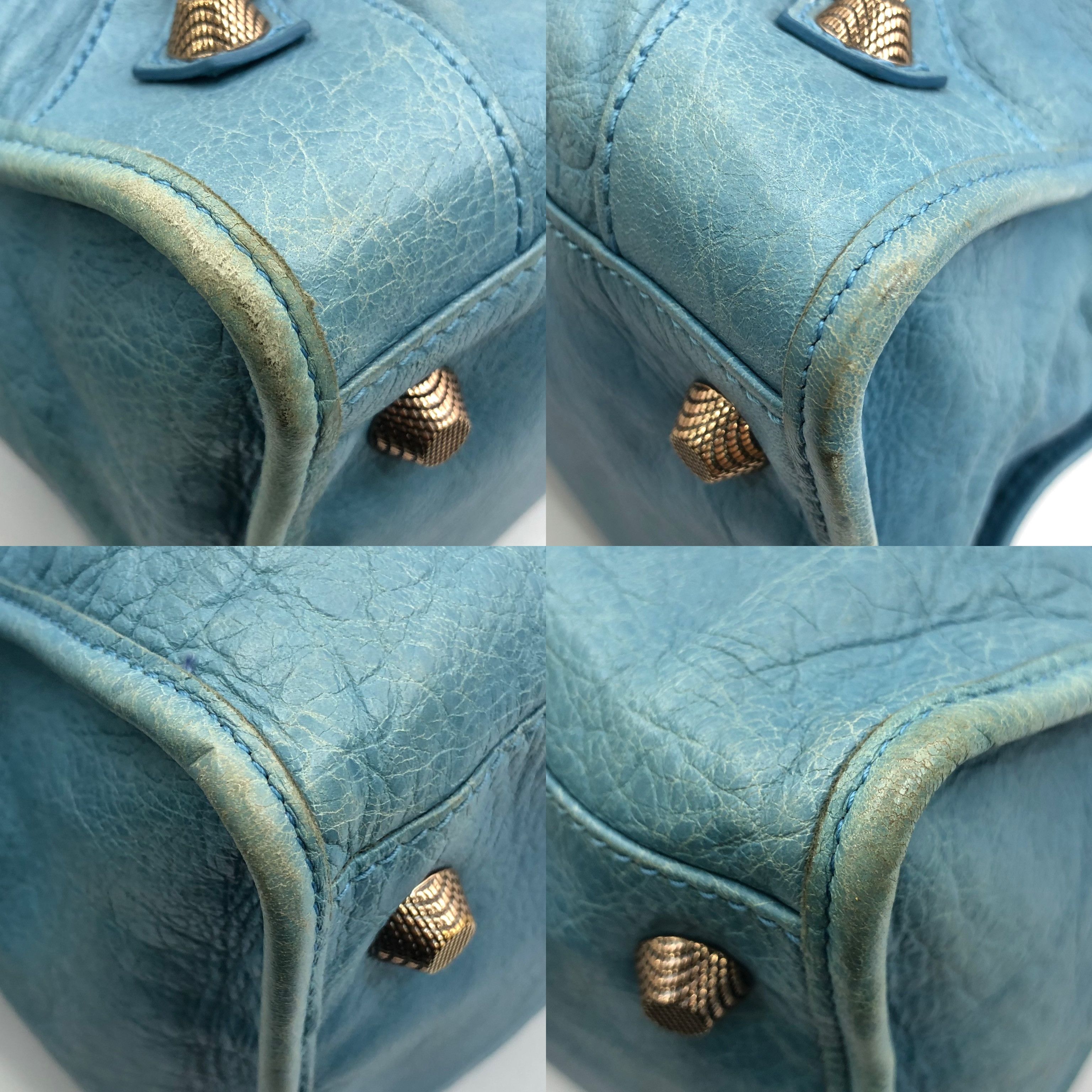 Balenciaga BALENCIAGA 2000s - Giant Work Lambskin Motorcycle City Bag Size ONE SIZE - 6 Thumbnail