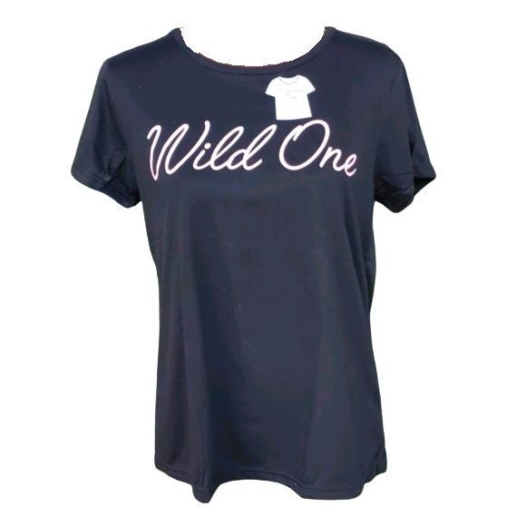 Other Bobbie Brooks Womens Pajama Top "Wild One" XL Black & Pink R Size XL / US 12-14 / IT 48-50 - 1 Thumbnail