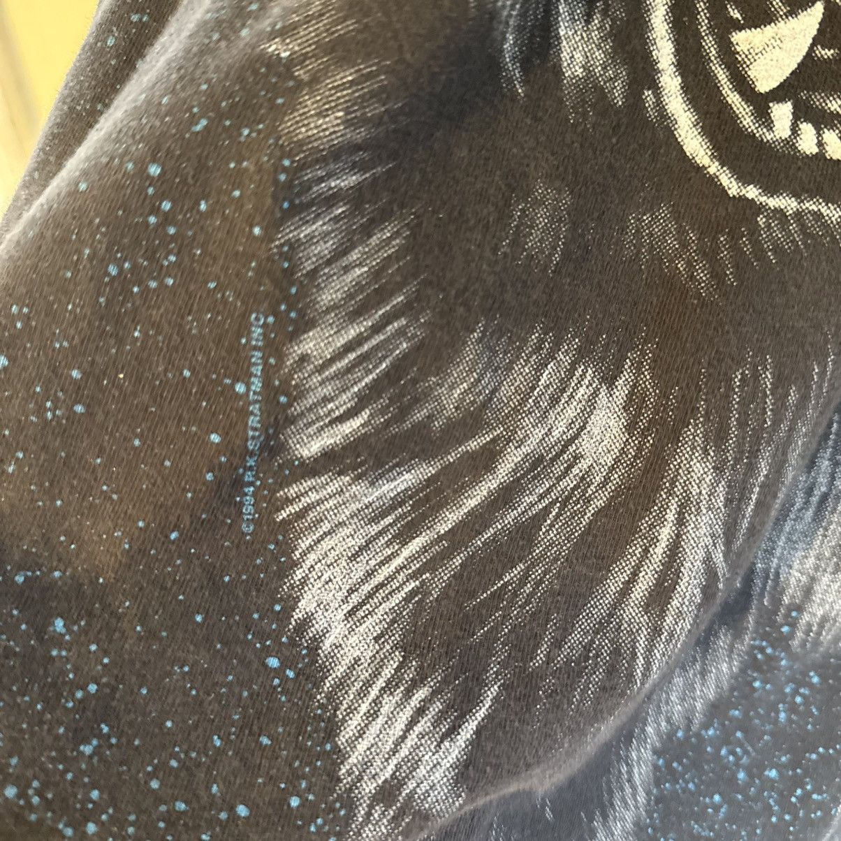 Harley Davidson Vintage Harley Davidson AOP Wolf Graphic 1994 TShirt Size US XL / EU 56 / 4 - 5 Thumbnail