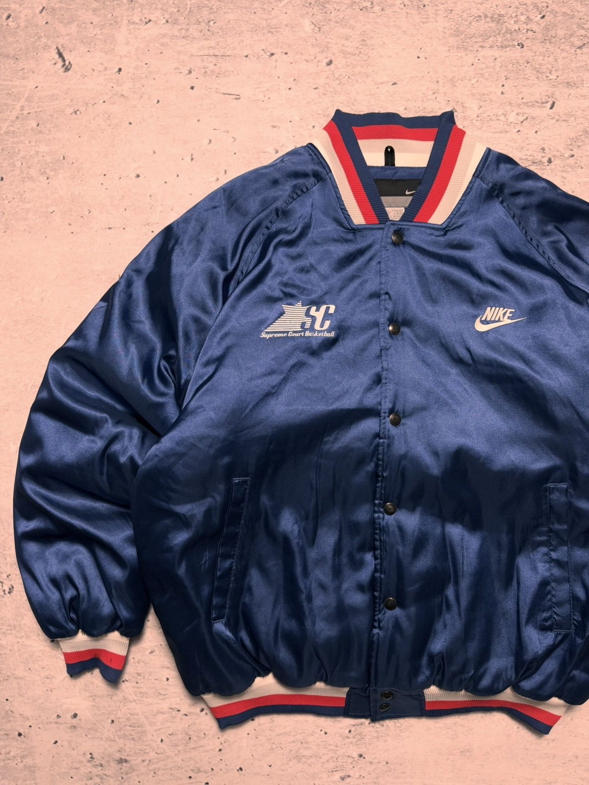 Nike × Nike ACG NIKE SUPREME COURT VINTAGE DOUBLE LOGO PUFFER JACKET Size US XL / EU 56 / 4 - 3 Thumbnail