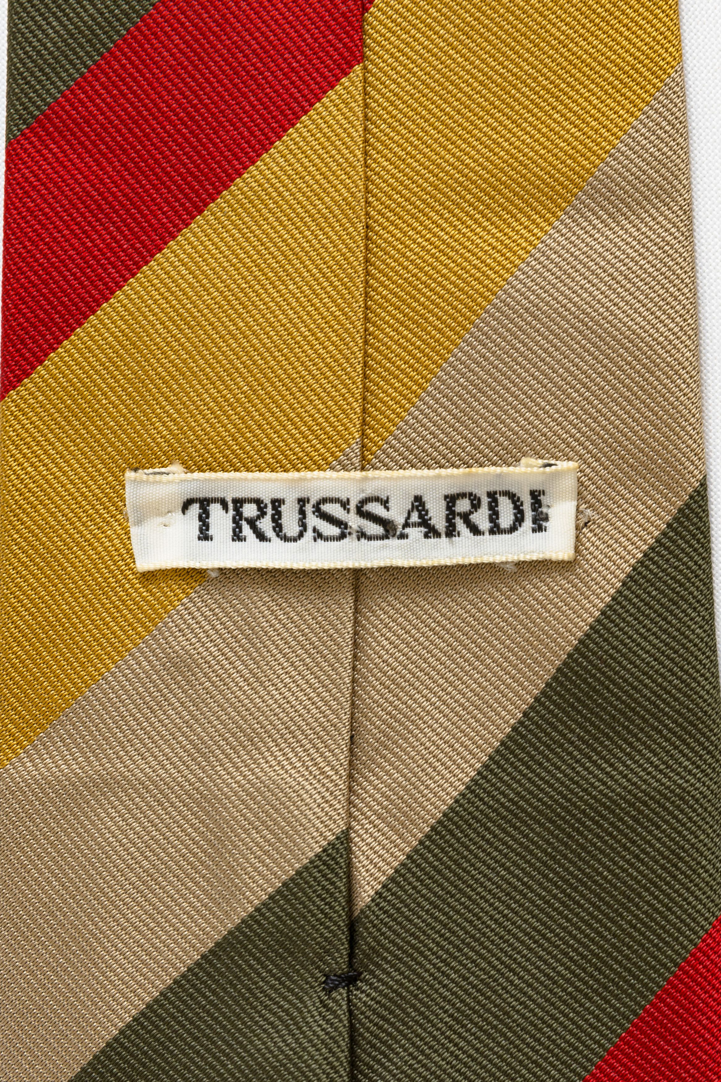 Trussardi Trussardi Tie abstract pattern print necktie tie 038 Size ONE SIZE - 8 Thumbnail