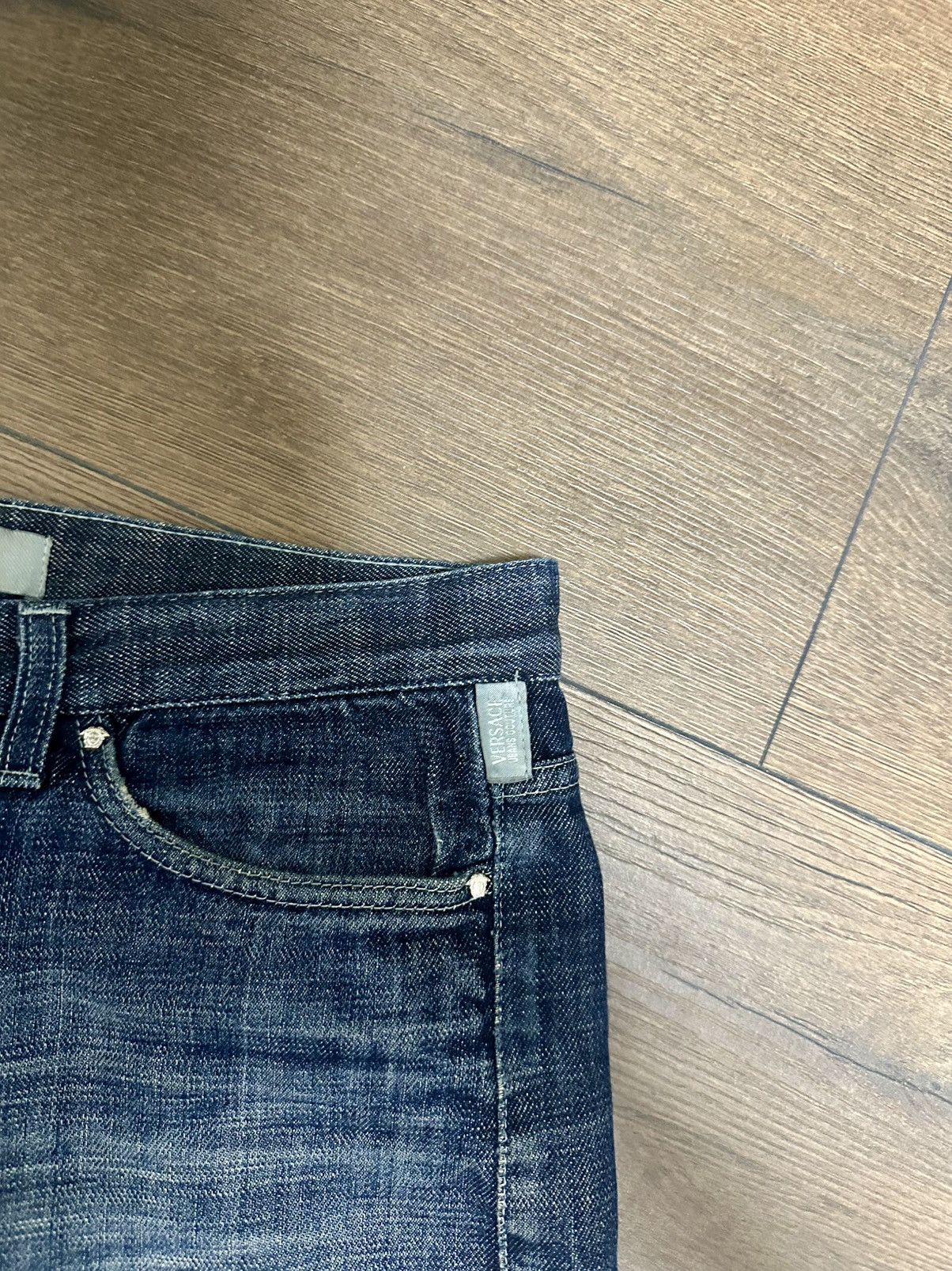 Versace × Vintage Vintage Versace Oversize Y2K Fit Jeans Size US 36 / EU 52 - 10 Thumbnail