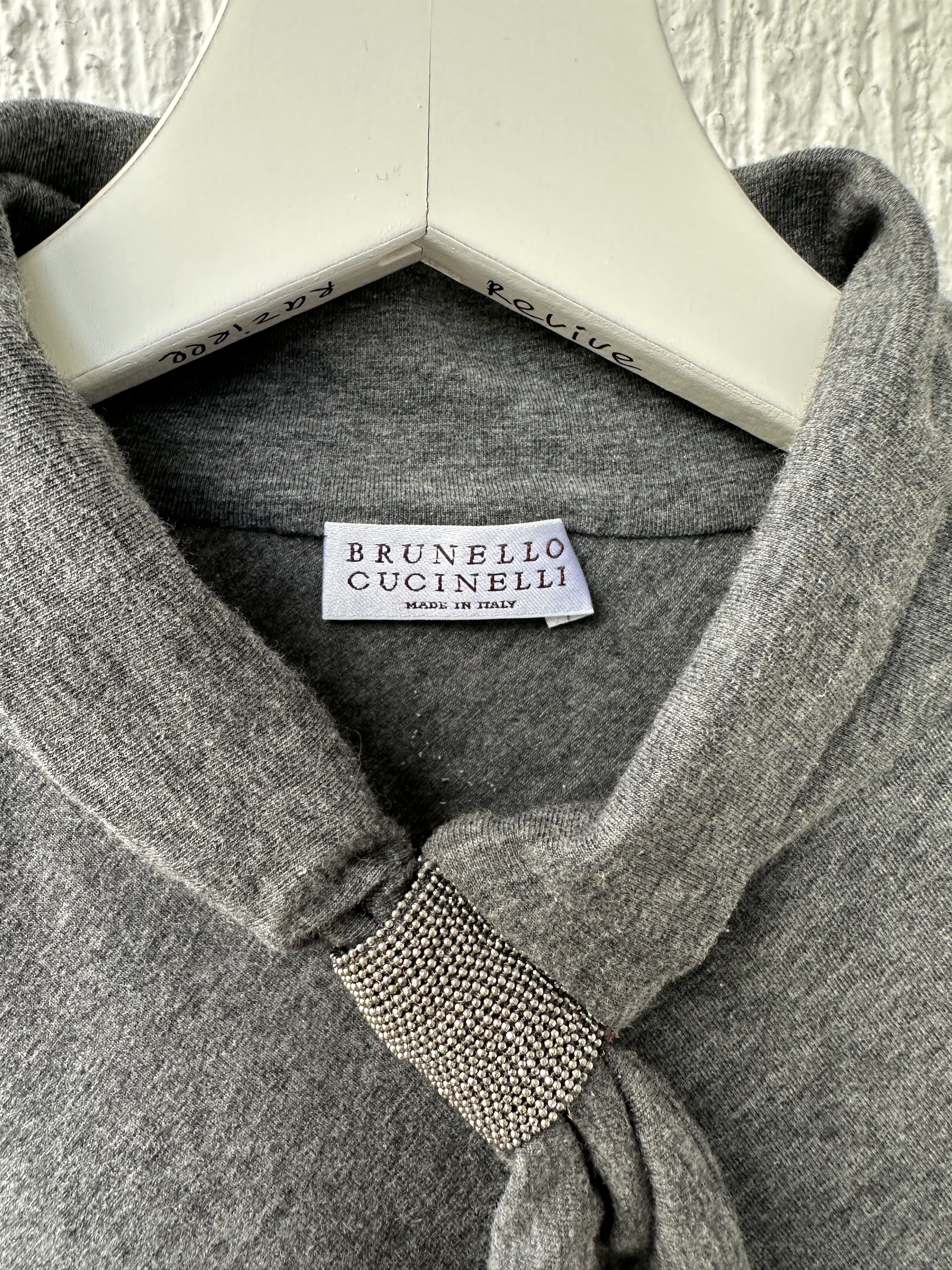 Brunello Cucinelli bowtie longsleeve top Size M / US 6-8 / IT 42-44 - 4 Thumbnail
