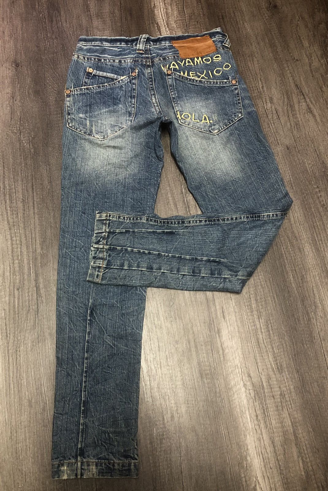 Japanese Brand × Vintage VINTAGE ANTGAUGE VAYAMOS MEXICO JEANS RARE DESIGN (UNISEX) Size US 29 - 6 Thumbnail