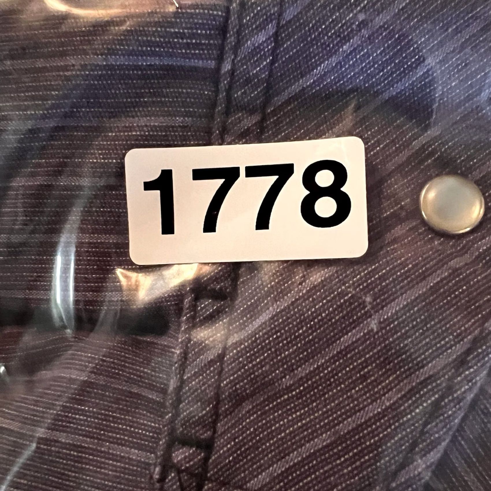 Wrangler Wrangler Western Shirt Mens L Purple Striped Long Sleeve Pearl Snaps Cowboy Button-Up Size US L / EU 52-54 / 3 - 7 Thumbnail
