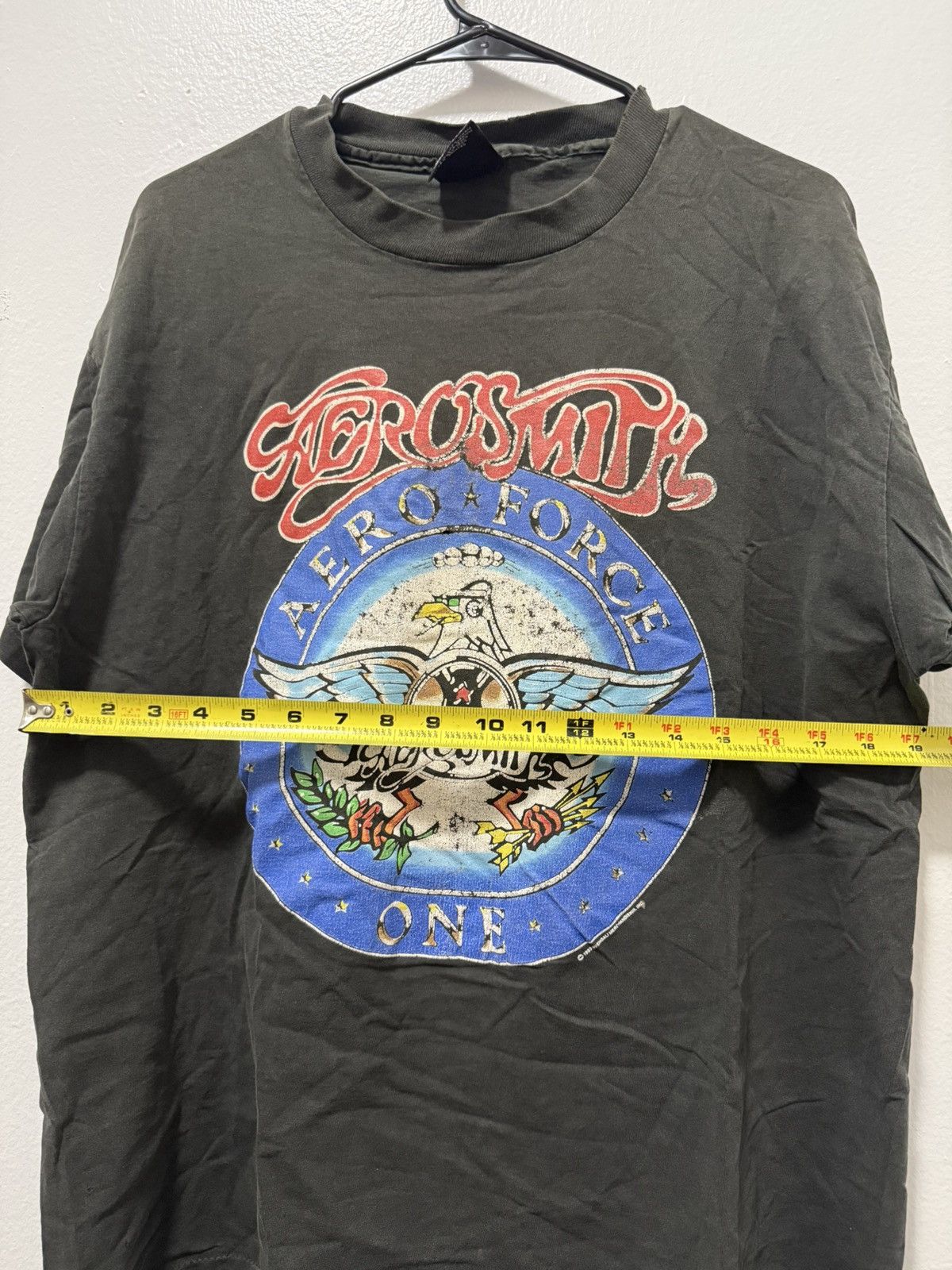 Giant 1993 Single-stitch Aerosmith tour band tee Size US XL / EU 56 / 4 - 5 Thumbnail