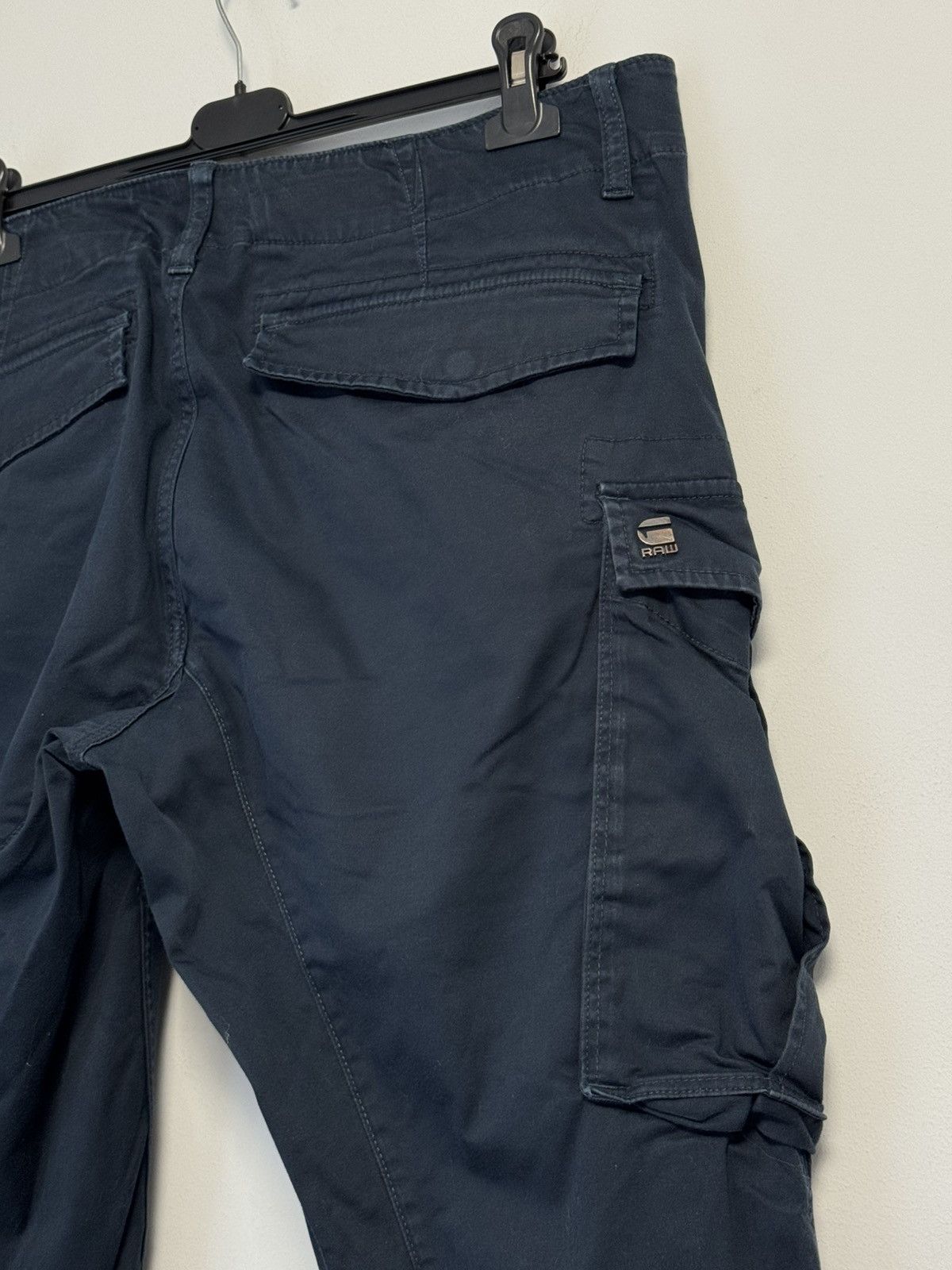 G-Star G-Star Raw Rovic Zip 3D Straight Tapered Blue Cargo Pants Size US 36 / EU 52 - 13 Thumbnail