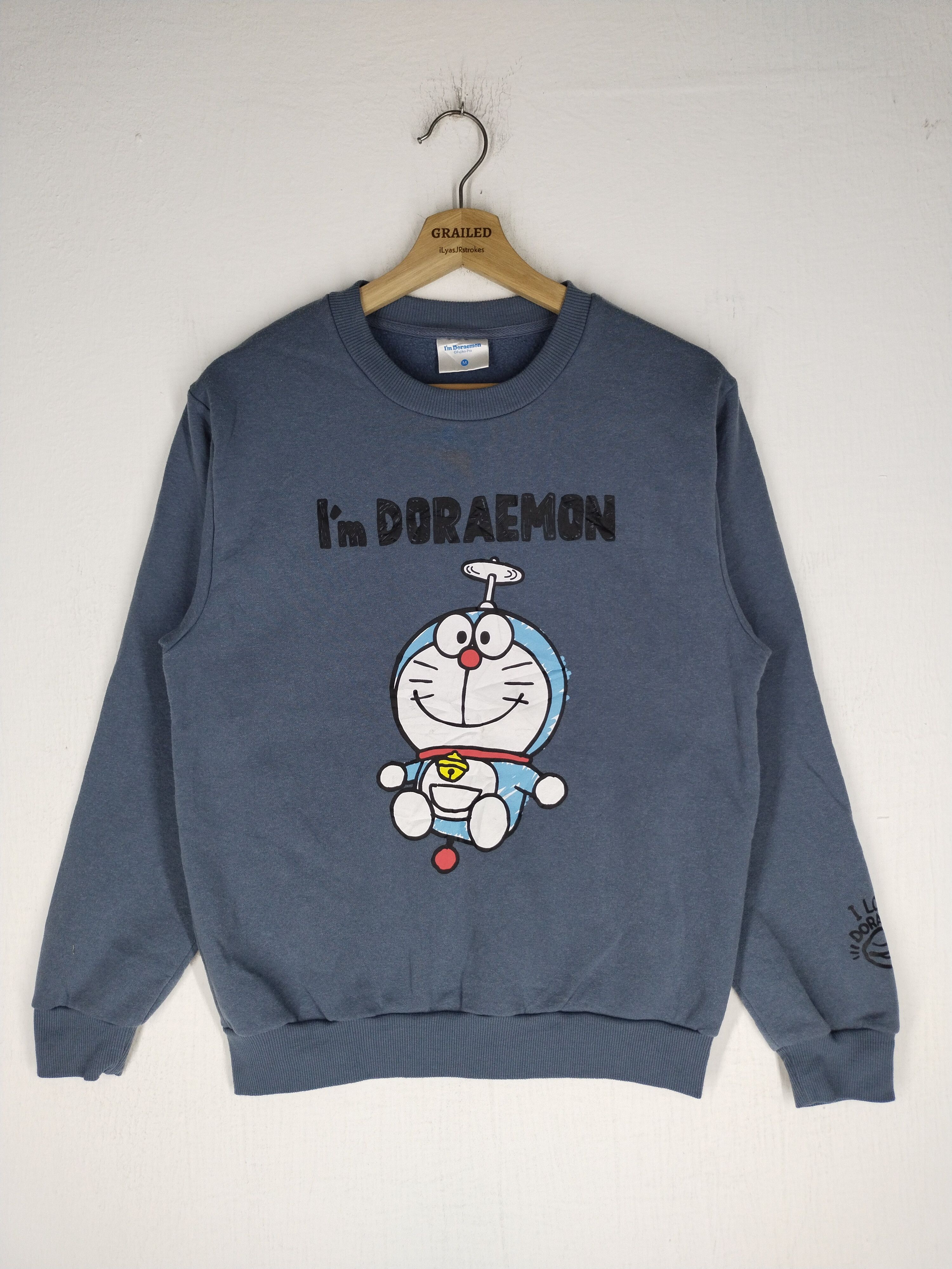 Cartoon Network × Japanese Brand I am Doreamon Print by Fujiko Pro Sweatshirt Size US M / EU 48-50 / 2 - 1 Thumbnail