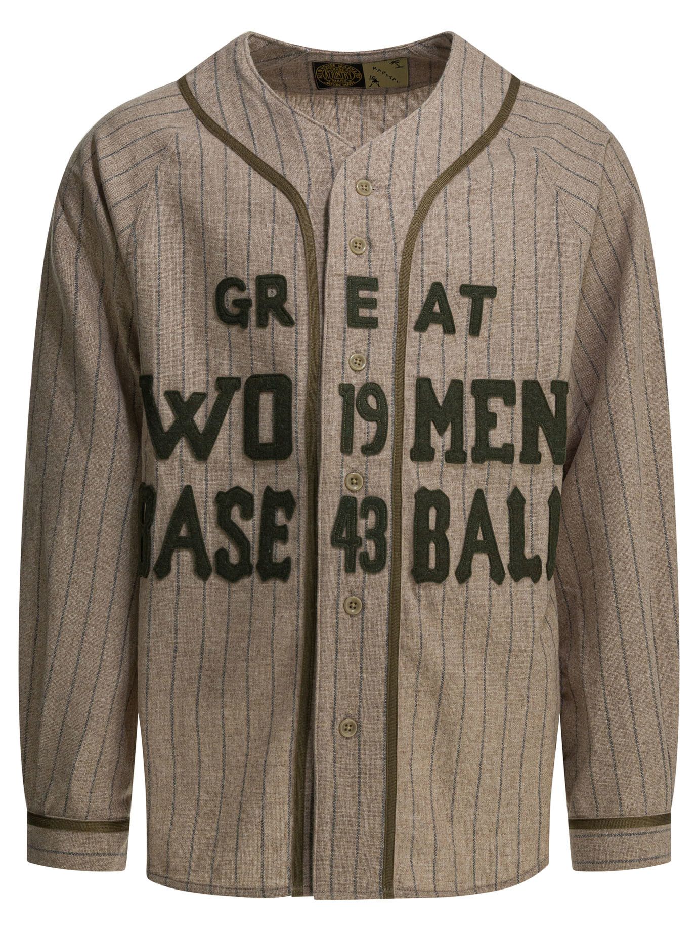 Kapital Kapital Great Women Baseball Overshirt Jacket tag size 2 Men - USA Duties Paid Size US M / EU 48-50 / 2 - 1 Thumbnail