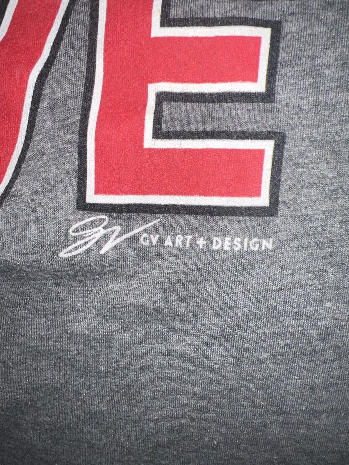 Hypebeast GV Art + Design Cleveland That I Love Cleveland Indians Tee Size US XXL / EU 58 / 5 - 4 Thumbnail
