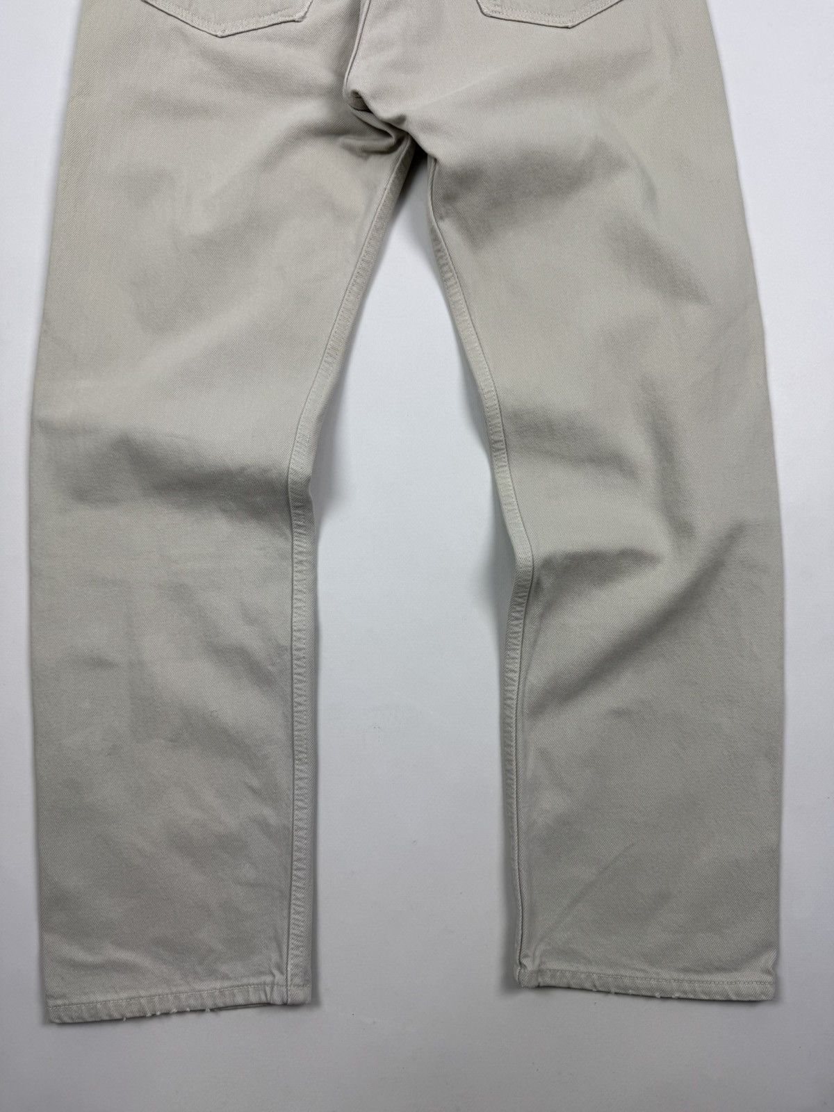Levi's 1990’s Vintage Faded Levi’s 501 Light Beige Jeans Pants Size US 32 / EU 48 - 20 Thumbnail