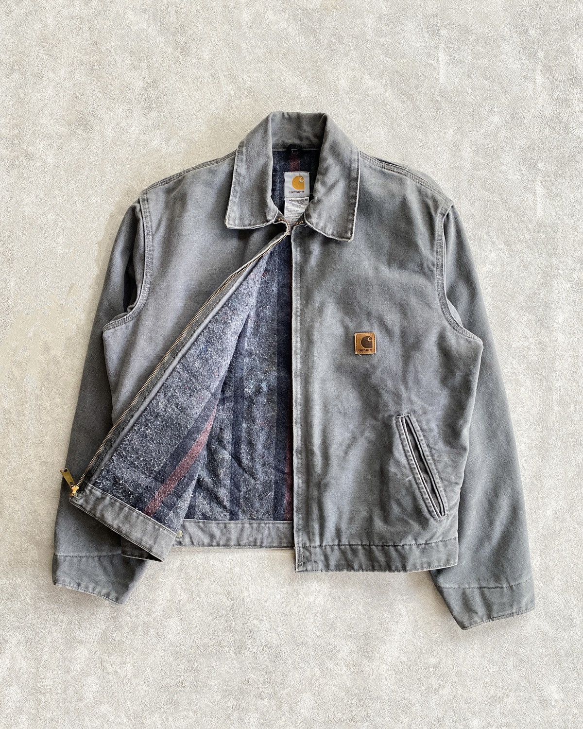 Carhartt Vintage Carhartt Detroit Blanked Lined Jacket - J146 MTL Size US M / EU 48-50 / 2 - 2 Thumbnail