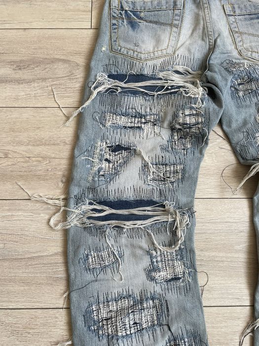 Undercover Ripped archive distressed jeans | Grailed