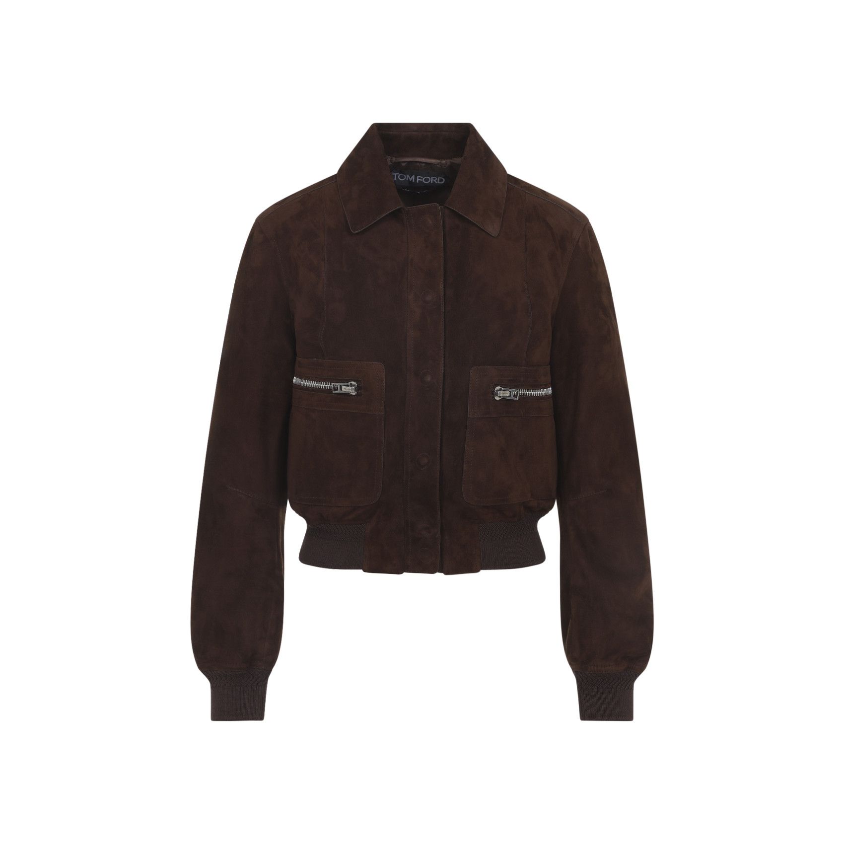 Tom Ford Tom Ford Lamb Suede Bomber Jacket Size M / US 6-8 / IT 42-44 - 1 Thumbnail