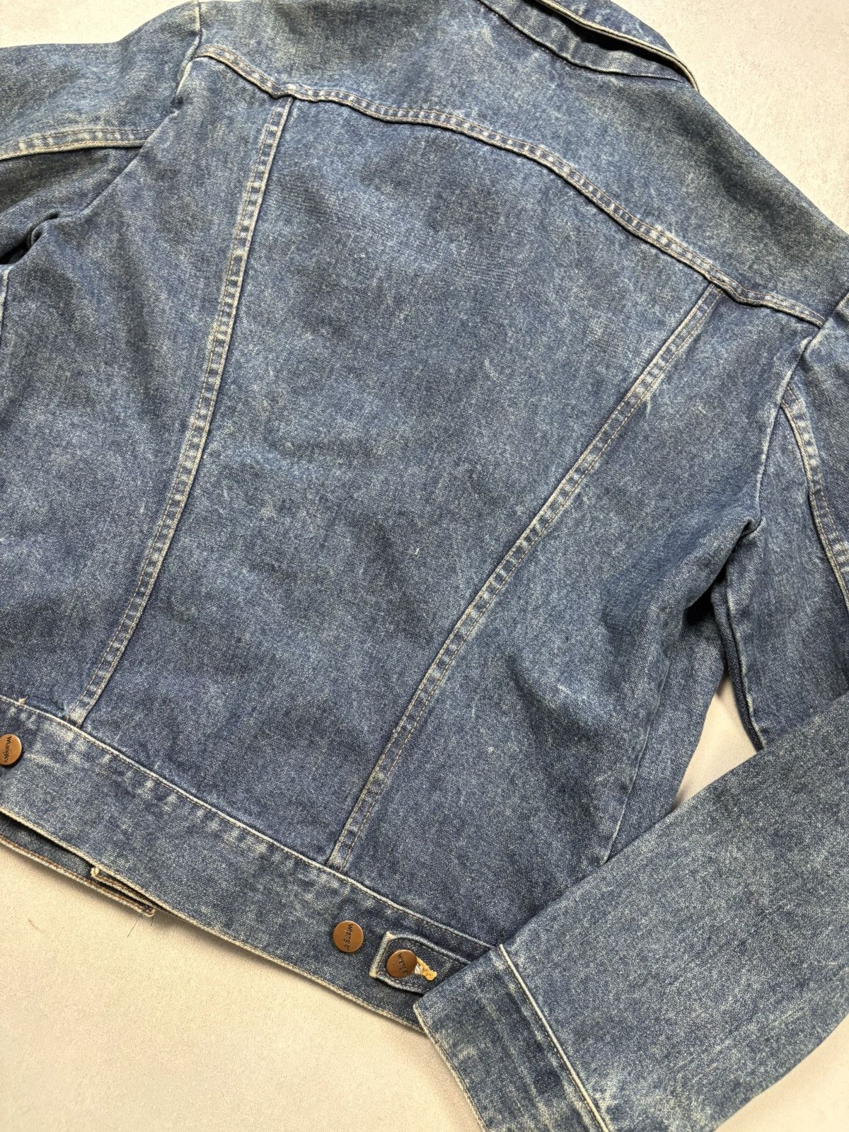 Wrangler Vintage Wrangler Denim Jacket Made in Malta 70s 80s Tracker Size US M / EU 48-50 / 2 - 12 Thumbnail