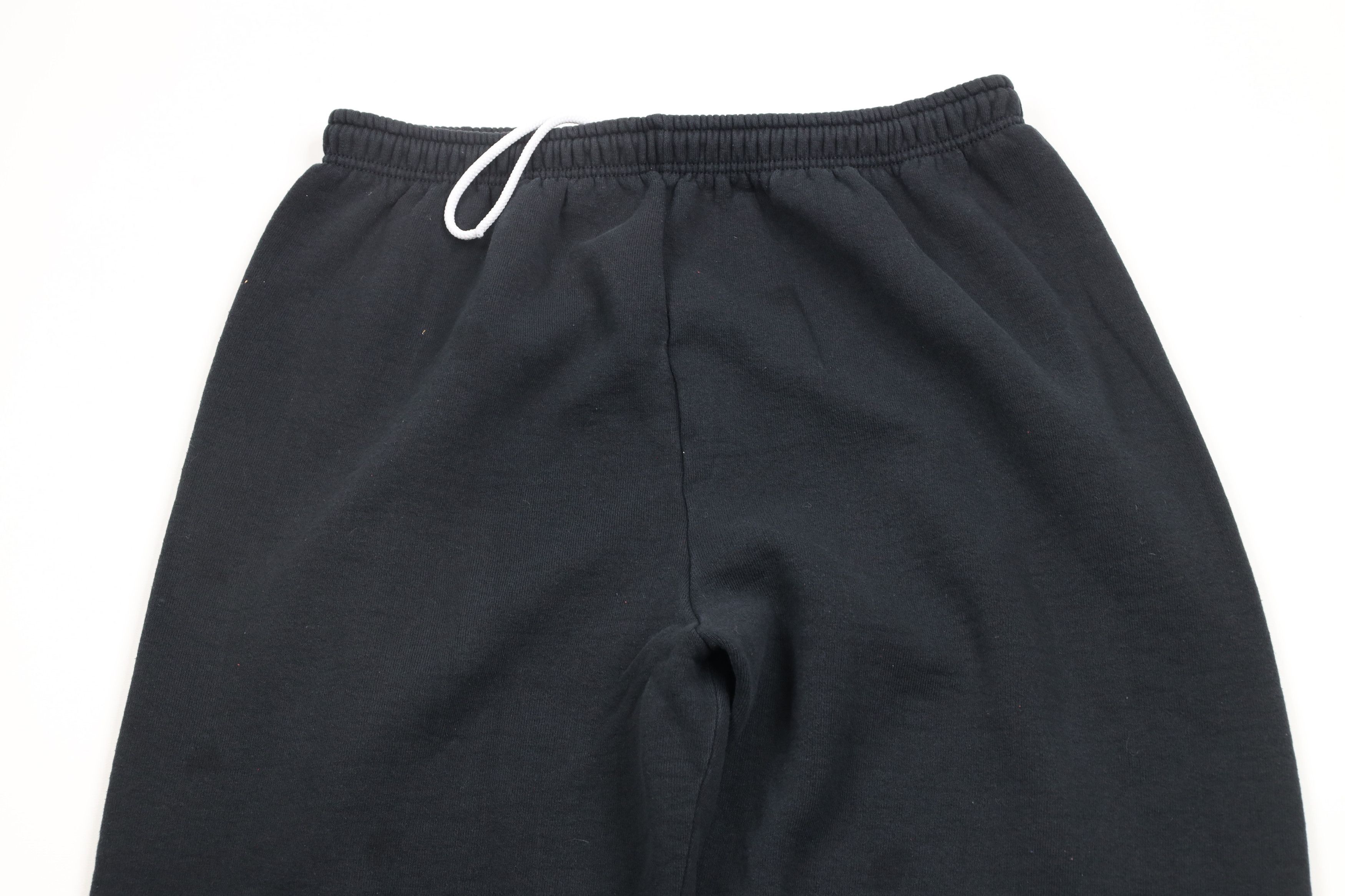 Vintage Vintage 90s Streetwear Heavyweight Sweatpants Joggers Black Size US 38 / EU 54 - 2 Thumbnail