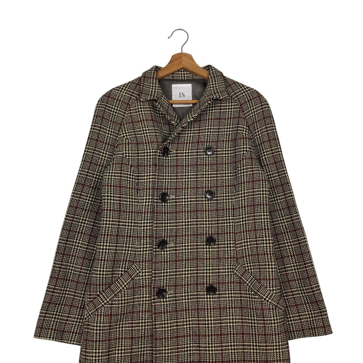 Issey Miyake 📌Vintage Long Jacket Double Breast IS Sunao Kuwahara Japan Size US M / EU 48-50 / 2 - 5 Thumbnail