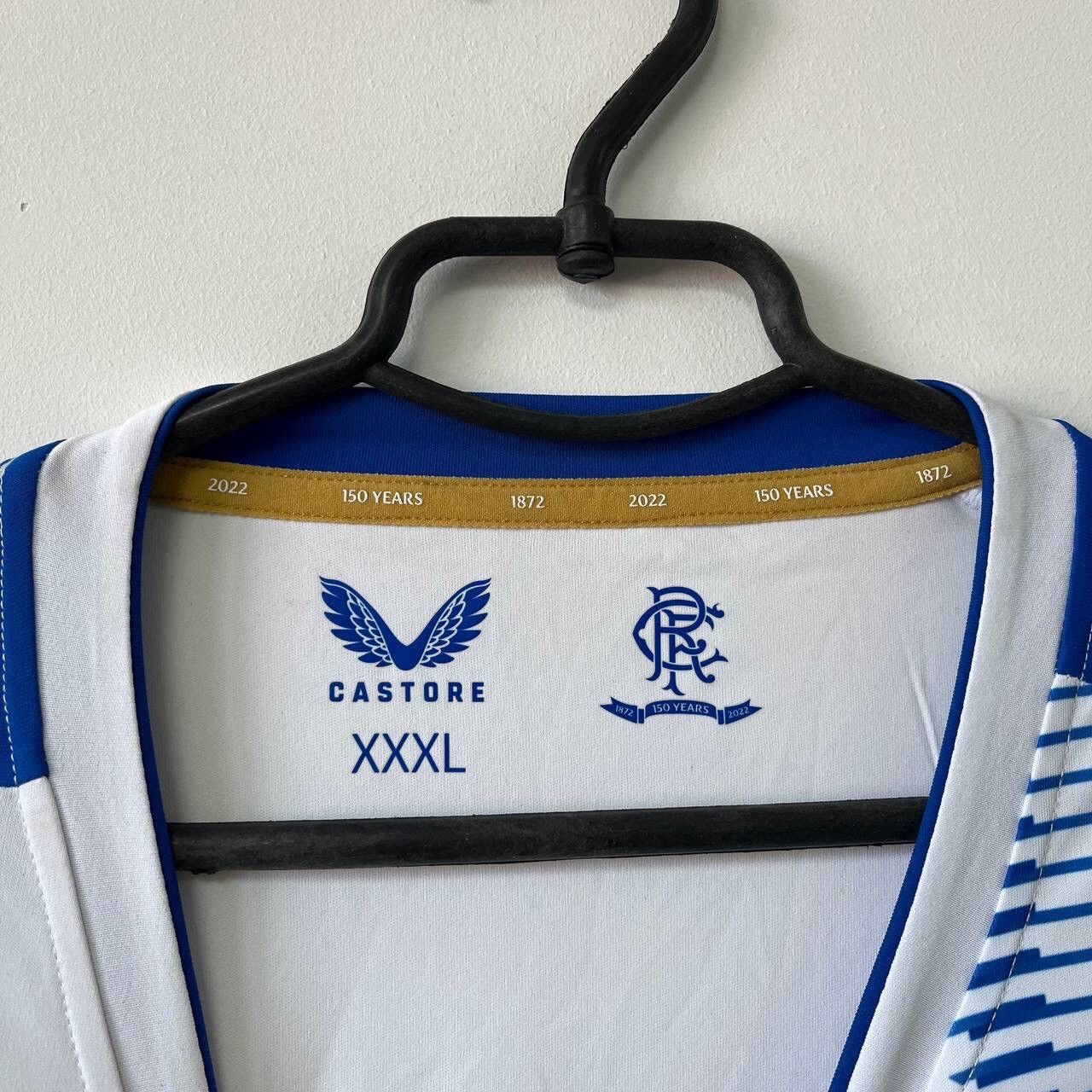 Vintage Glasgow Rangers 2021/2022 Training Football Shirt Soccer Size US XXL / EU 58 / 5 - 18 Thumbnail