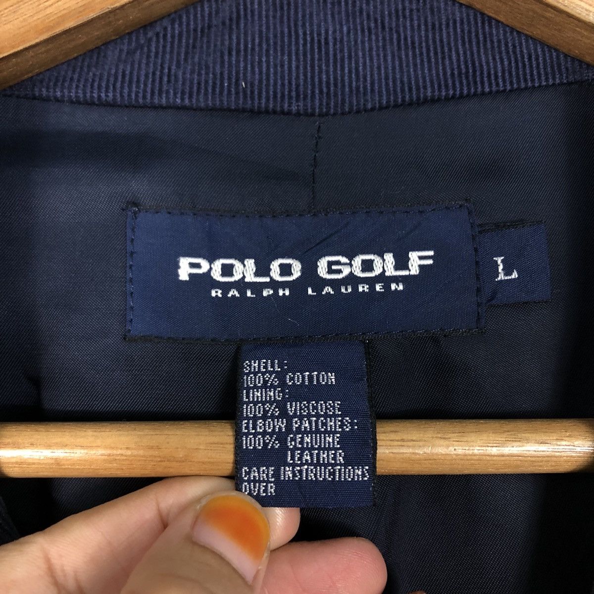 Ralph Lauren Vintage Chore Jacket Polo Golf Ralph Lauren Leather Parts Size US L / EU 52-54 / 3 - 19 Thumbnail
