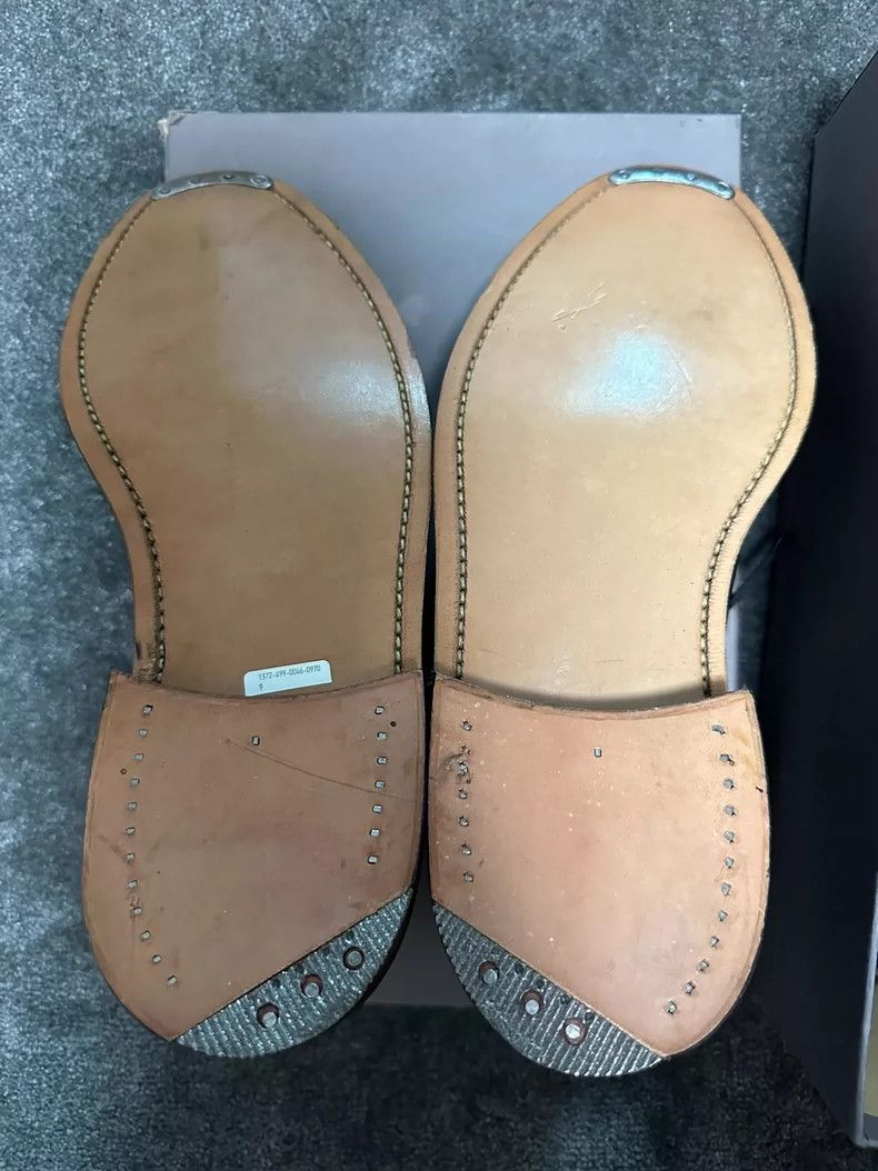 Thom Browne Thom Browne Watch the leather Oxford shoes Size US 9 / EU 42 - 5 Thumbnail