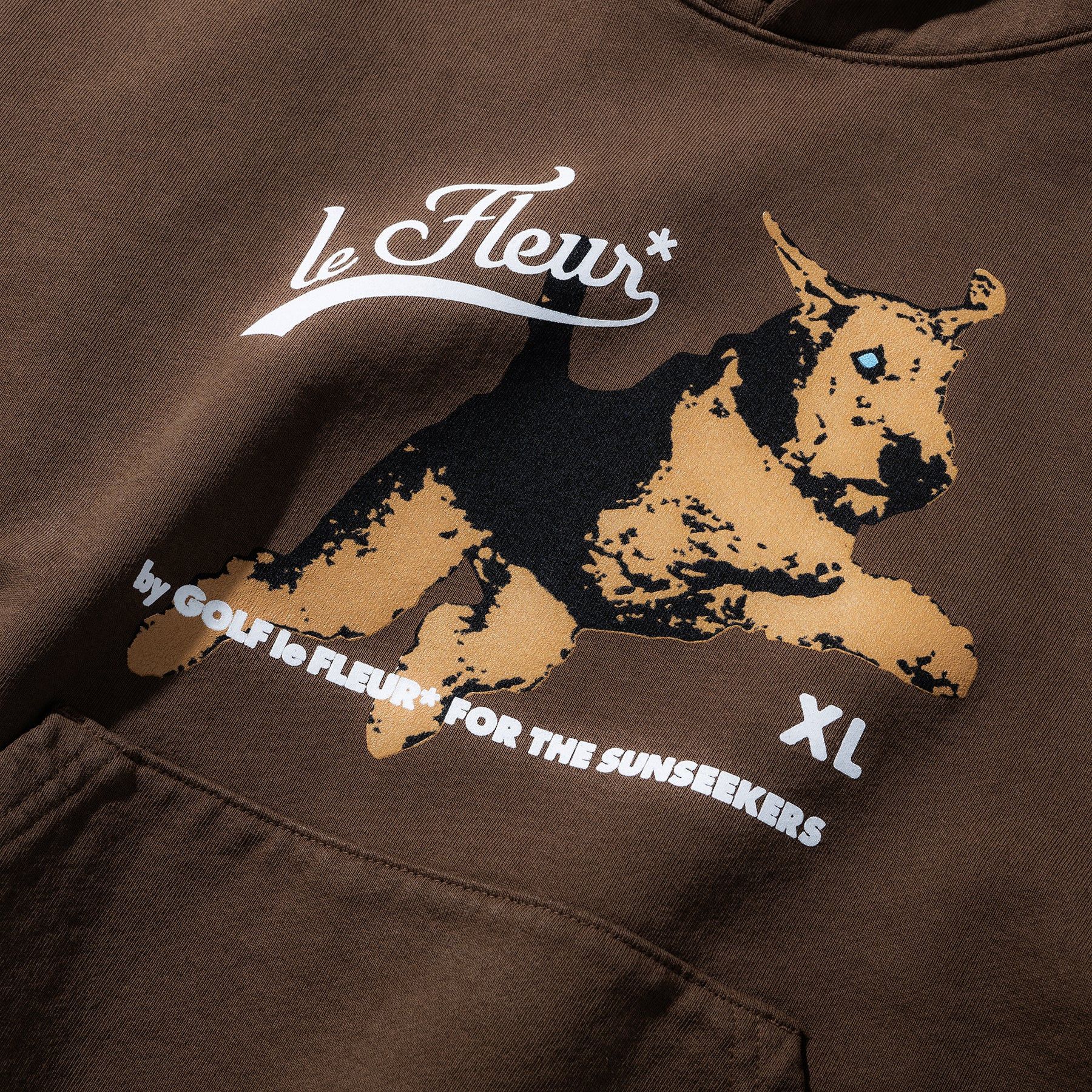 Golf le Fleur Darryl Hoodie Brown Size US L / EU 52-54 / 3 - 2 Thumbnail