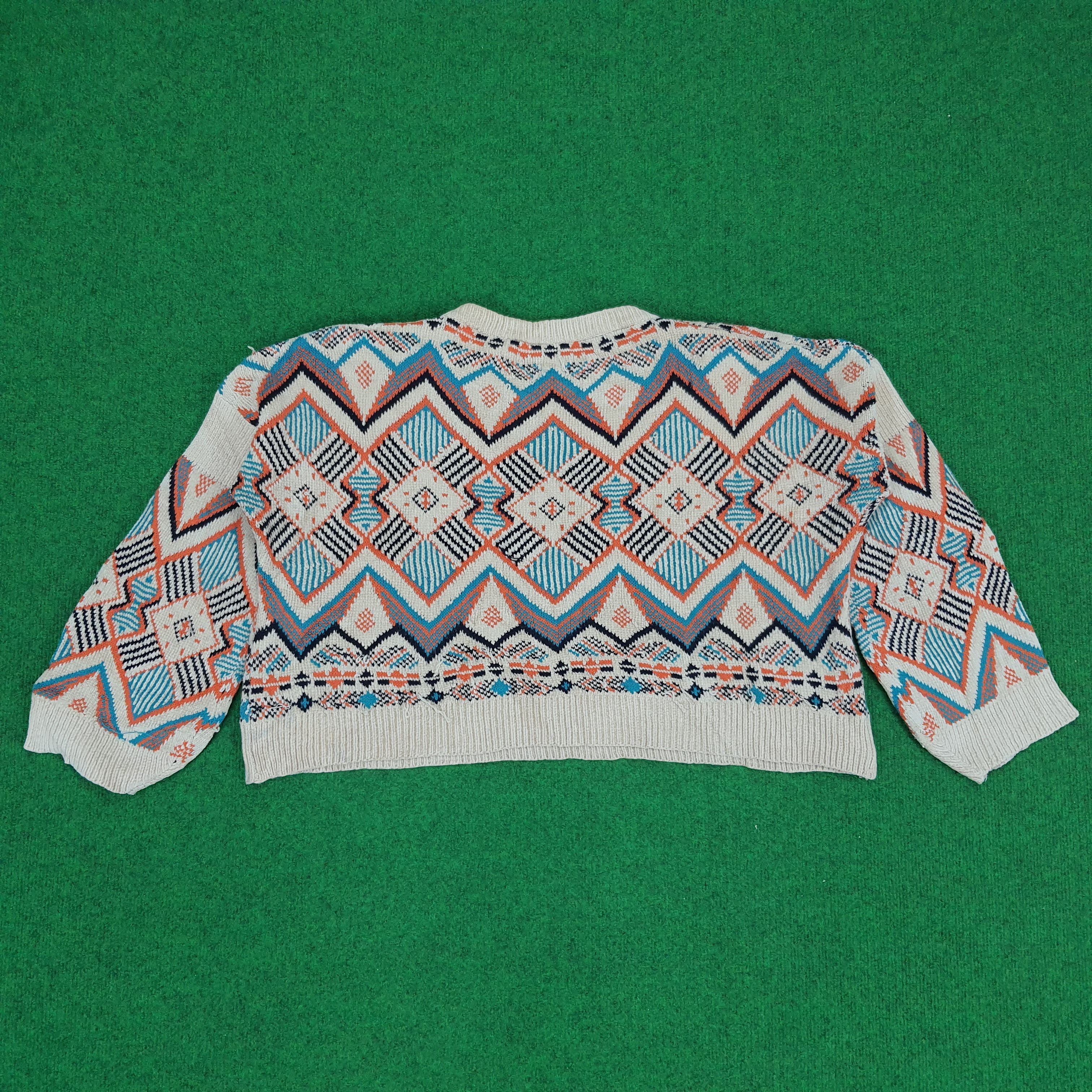 Other Vintage Winter Session Crop Tops Knitwear Size XL / US 12-14 / IT 48-50 - 3 Thumbnail