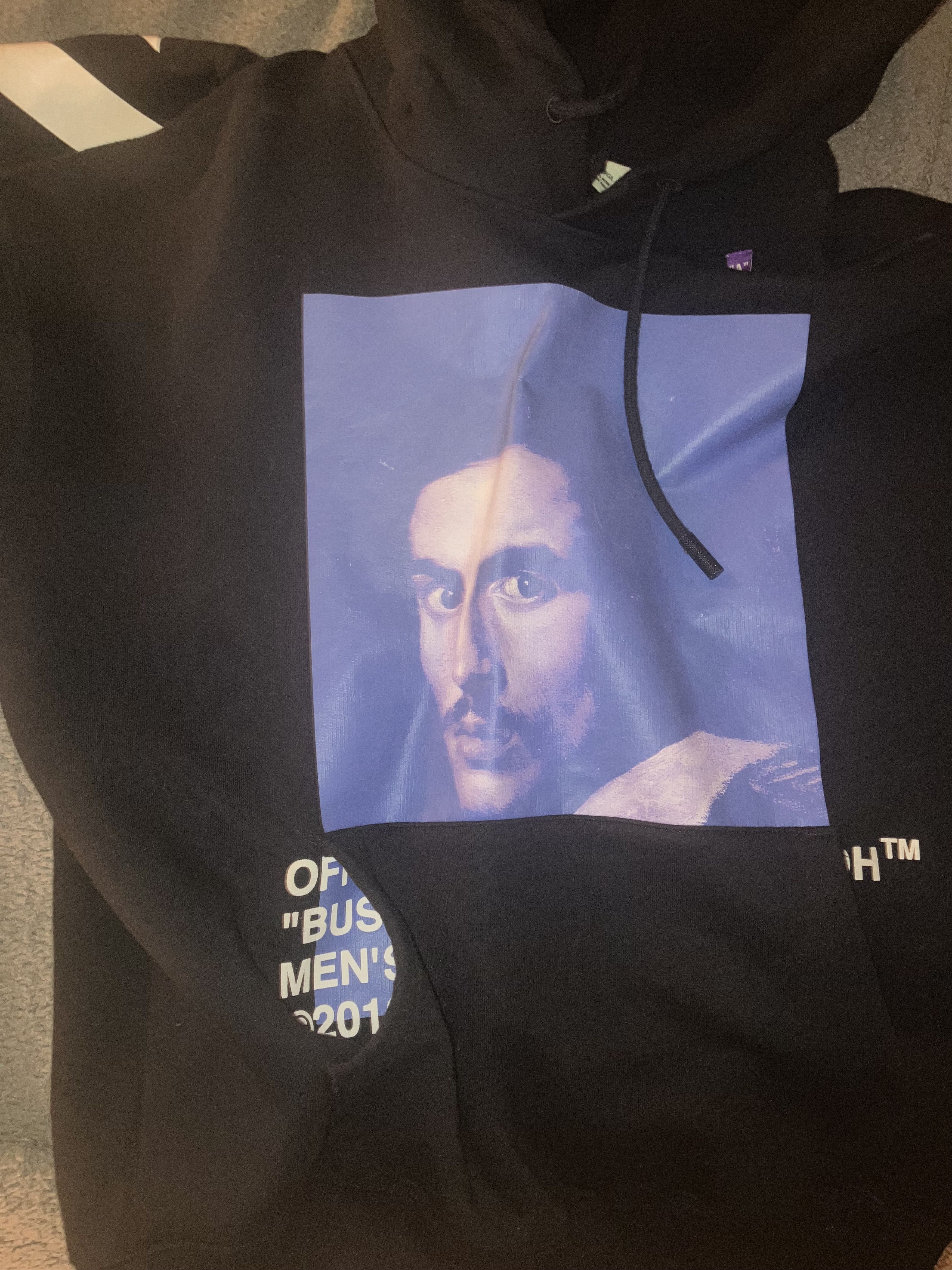 Off-White × Virgil Abloh "Business Casual" 2019 Hoodie Size US S / EU 44-46 / 1 - 1 Thumbnail