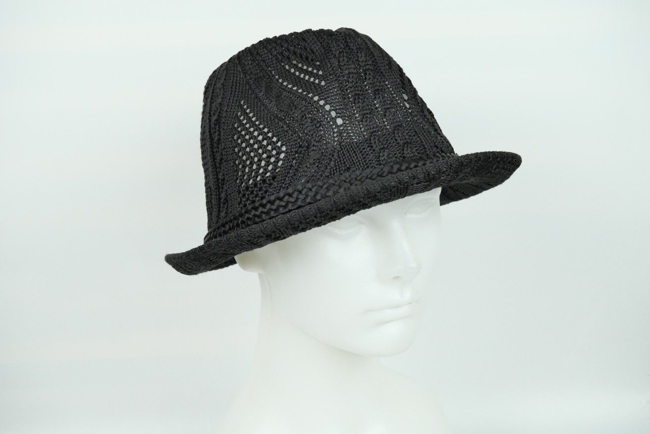 Japanese Brand Vintage Trilby Hat Black Hat Size ONE SIZE - 7 Thumbnail