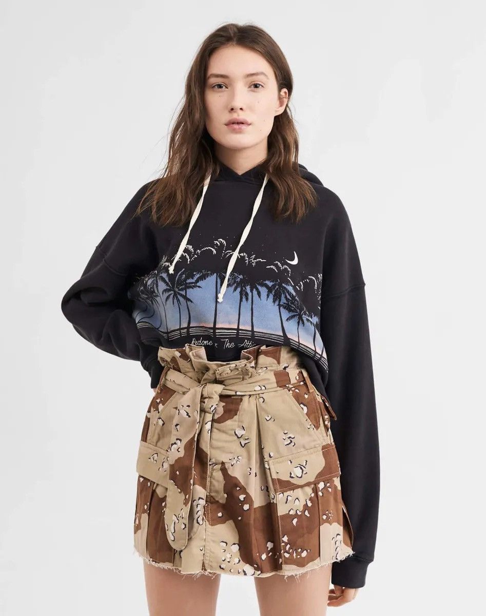 RE/DONE Redone x the attico cropped hoodie Size XS / US 0-2 / IT 36-38 - 4 Thumbnail