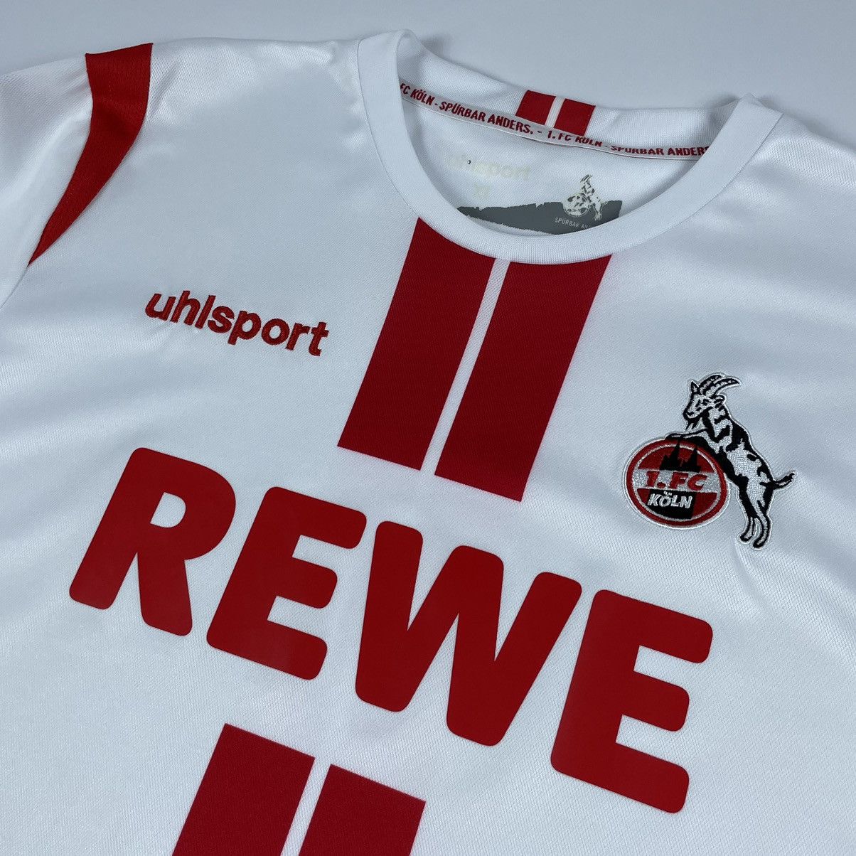 Other 1. FC Köln Uhlsport Home Soccer Jersey Football T-shirt Size US XL / EU 56 / 4 - 5 Thumbnail