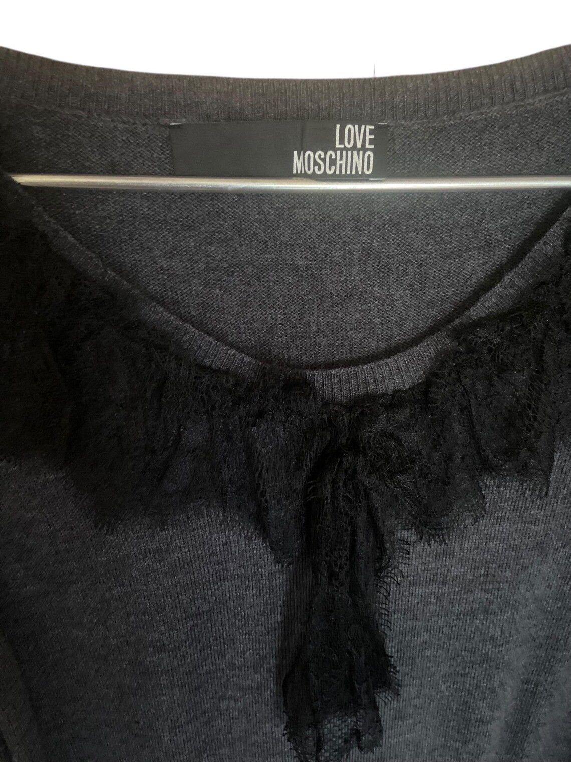 Moschino Vintage Moschino grey wool dress Size S / US 4 / IT 40 - 8 Thumbnail