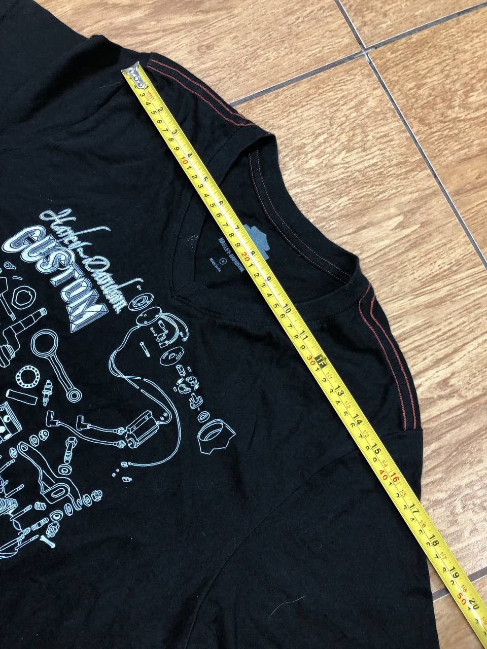 Harley Davidson Y2K Affliction Style All Over Print T Shirt Tee Japan Size US M / EU 48-50 / 2 - 7 Thumbnail