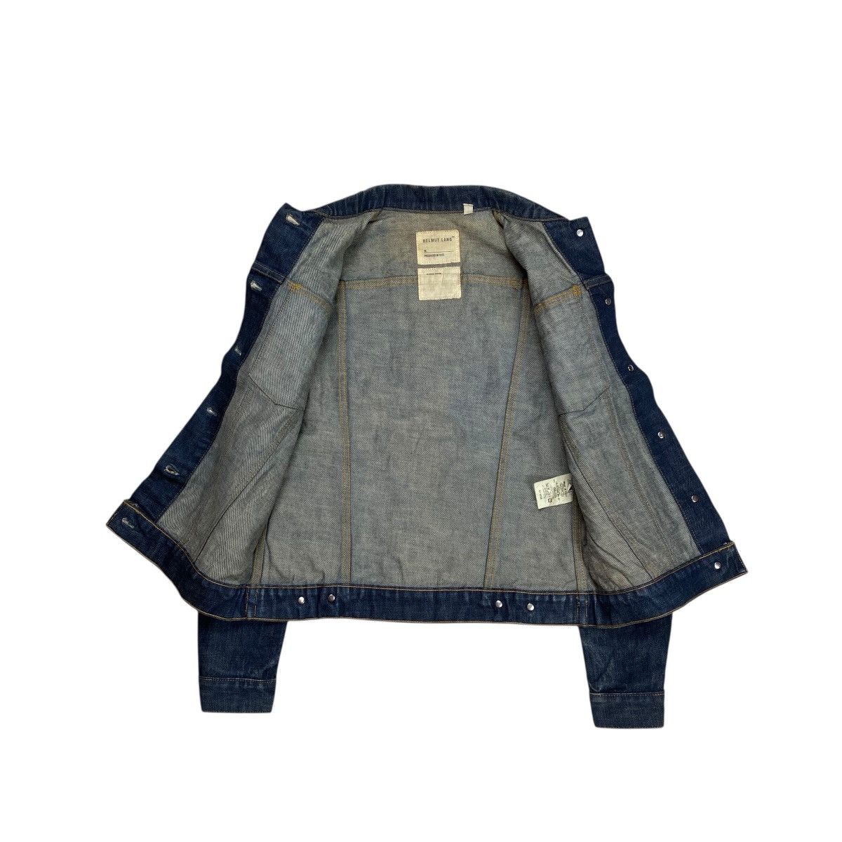 Helmut Lang Vintage Helmut lang 1999 classic denim jacket Size M / US 6-8 / IT 42-44 - 7 Thumbnail