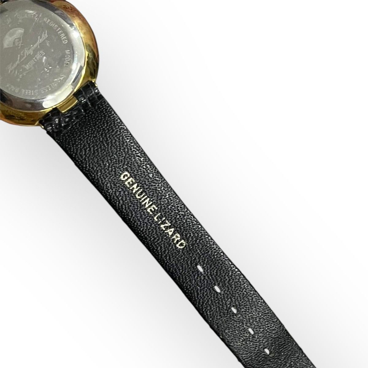Karl Lagerfeld Vintage Rare 80s Karl Lagerfeld Swiss Made Watch Size ONE SIZE - 4 Thumbnail