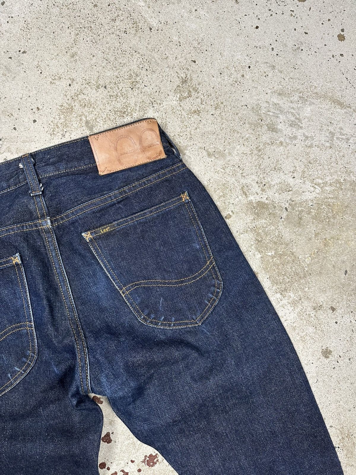 Lee Vintage Y2K Lee Robin Selvedge Raw Jeans Denim Pants Size US 29 - 18 Thumbnail