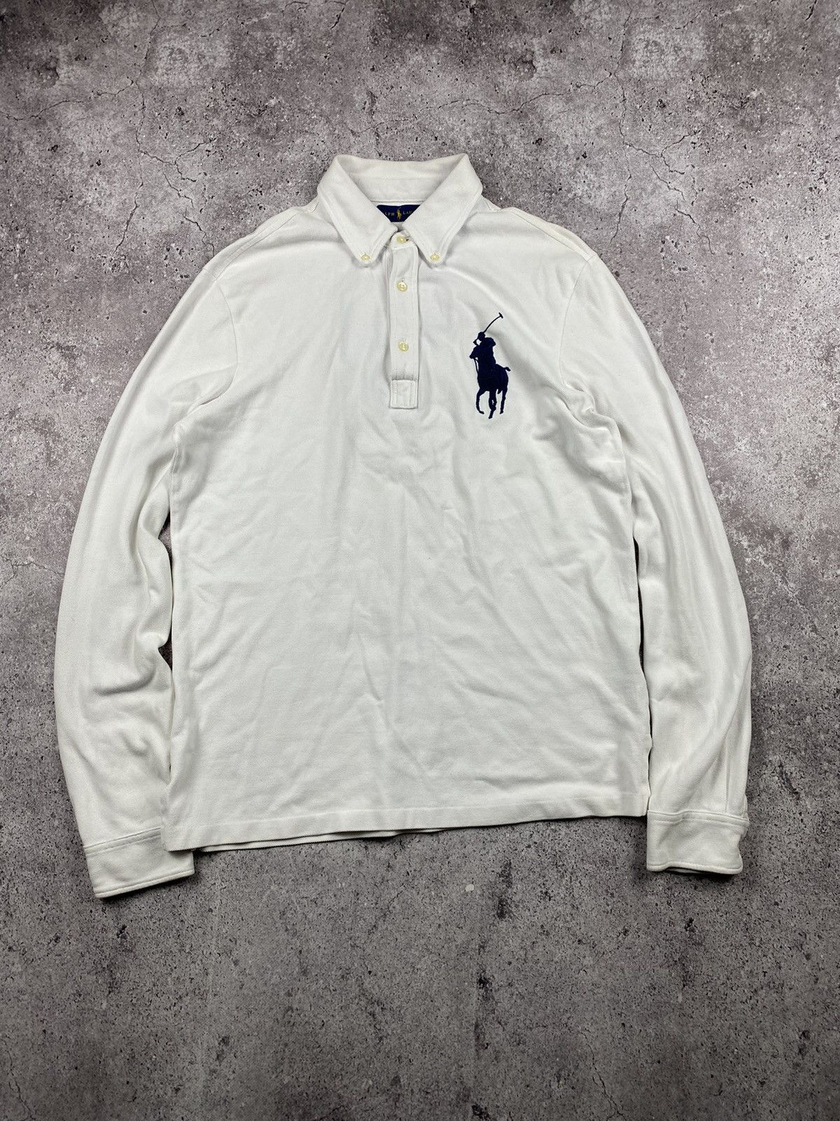 Polo Ralph Lauren × Ralph Lauren × Vintage Vintage Polo by Ralph Lauren #3 long sleeve Y2K Cheef Keef Size US M / EU 48-50 / 2 - 1 Thumbnail