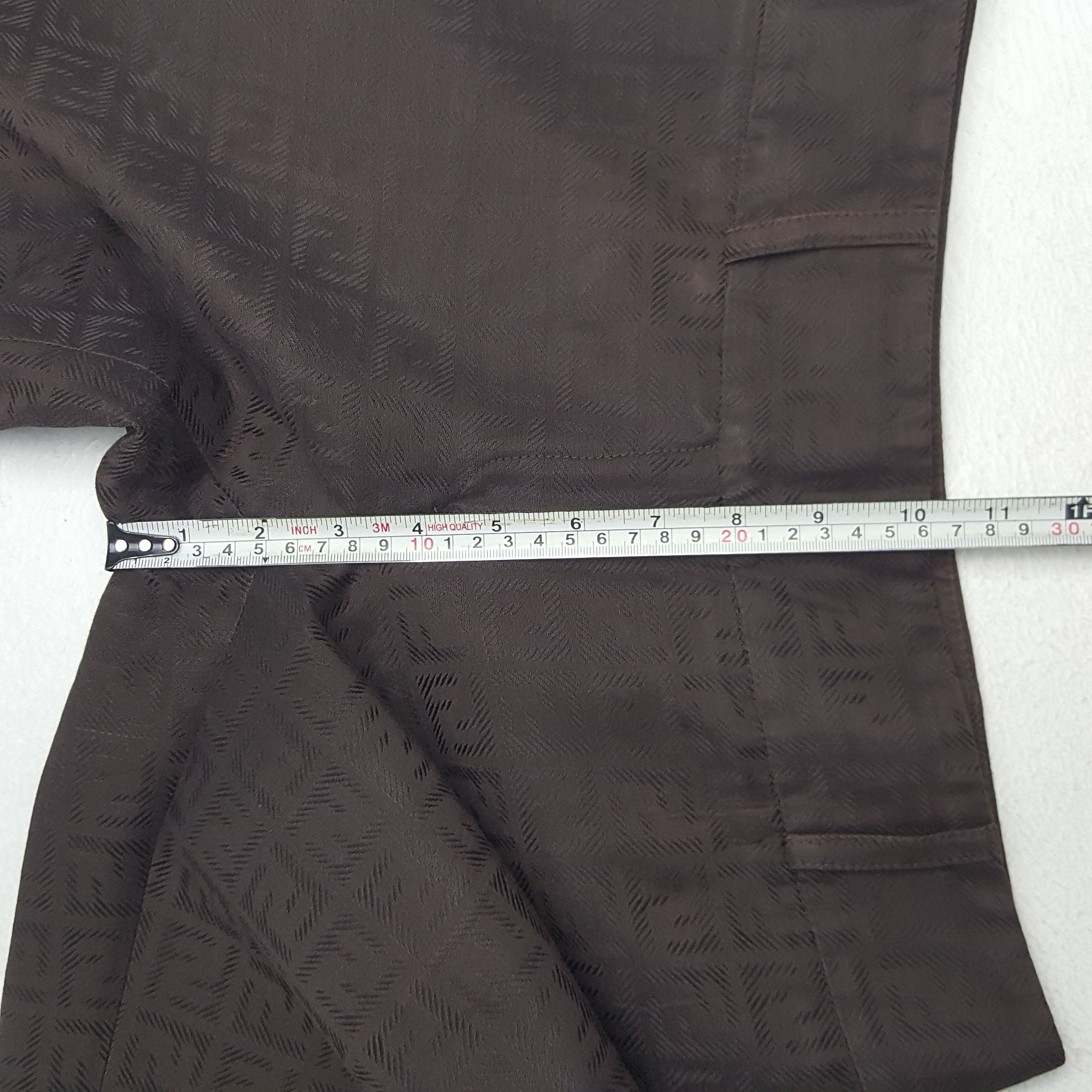 Fendi × Vintage Vintage Fendi Italian Designer Monogram Art Trousers Pants Size US 27 - 12 Thumbnail