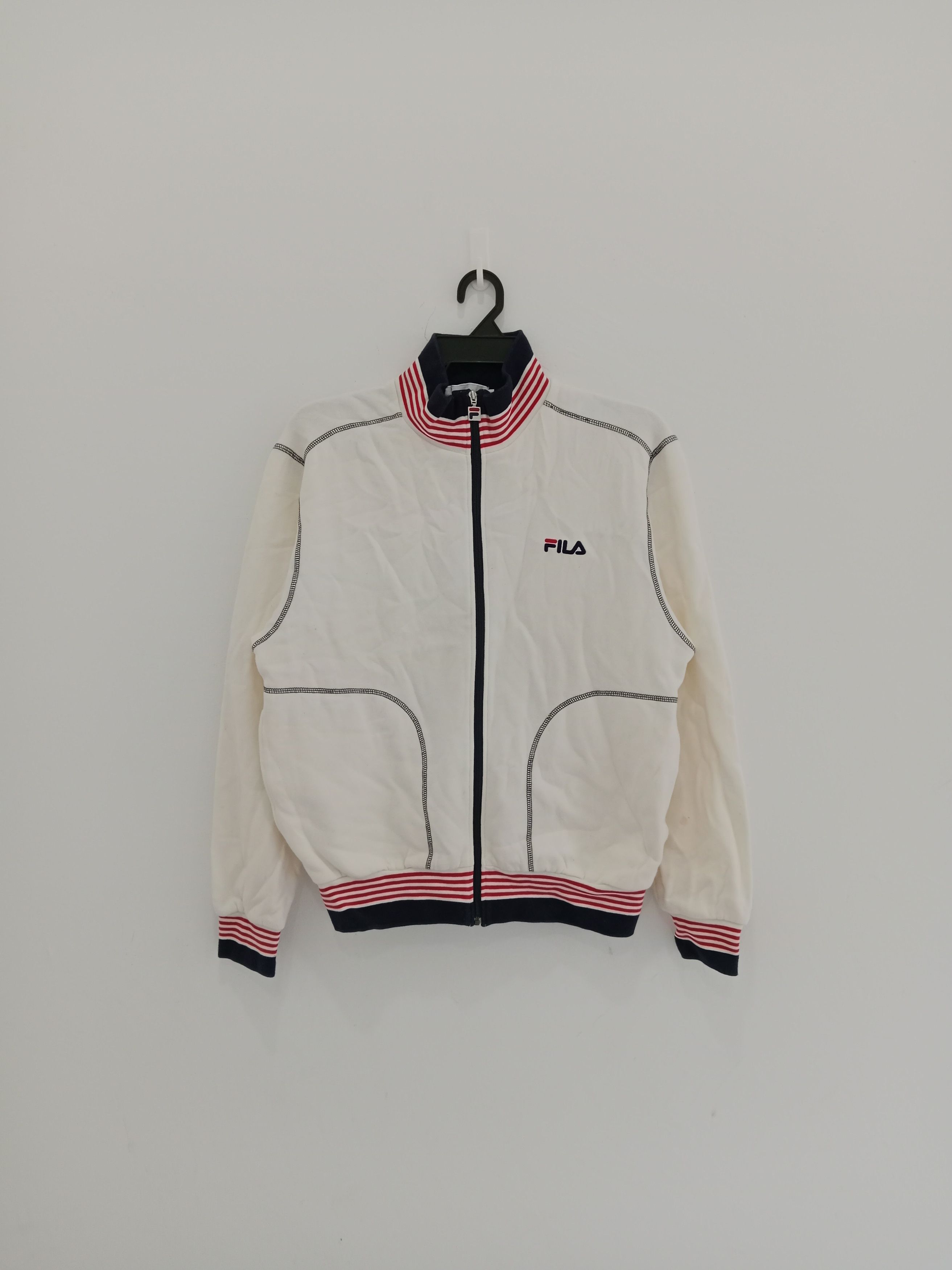Fila Vintage Fila Sweater Full Zipper Sportswear Brand Size US M / EU 48-50 / 2 - 1 Thumbnail