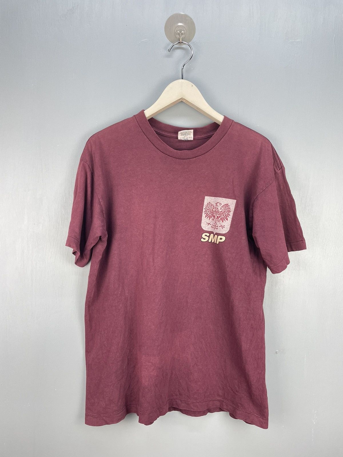 Vintage Vintage 90s SMP skateboard brand t shirt Size US M / EU 48-50 / 2 - 2 Thumbnail