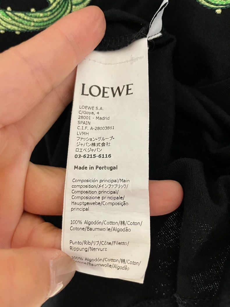 Loewe LOEWE Short sleeves with logo on front and back Size L / US 10 / IT 46 - 3 Thumbnail
