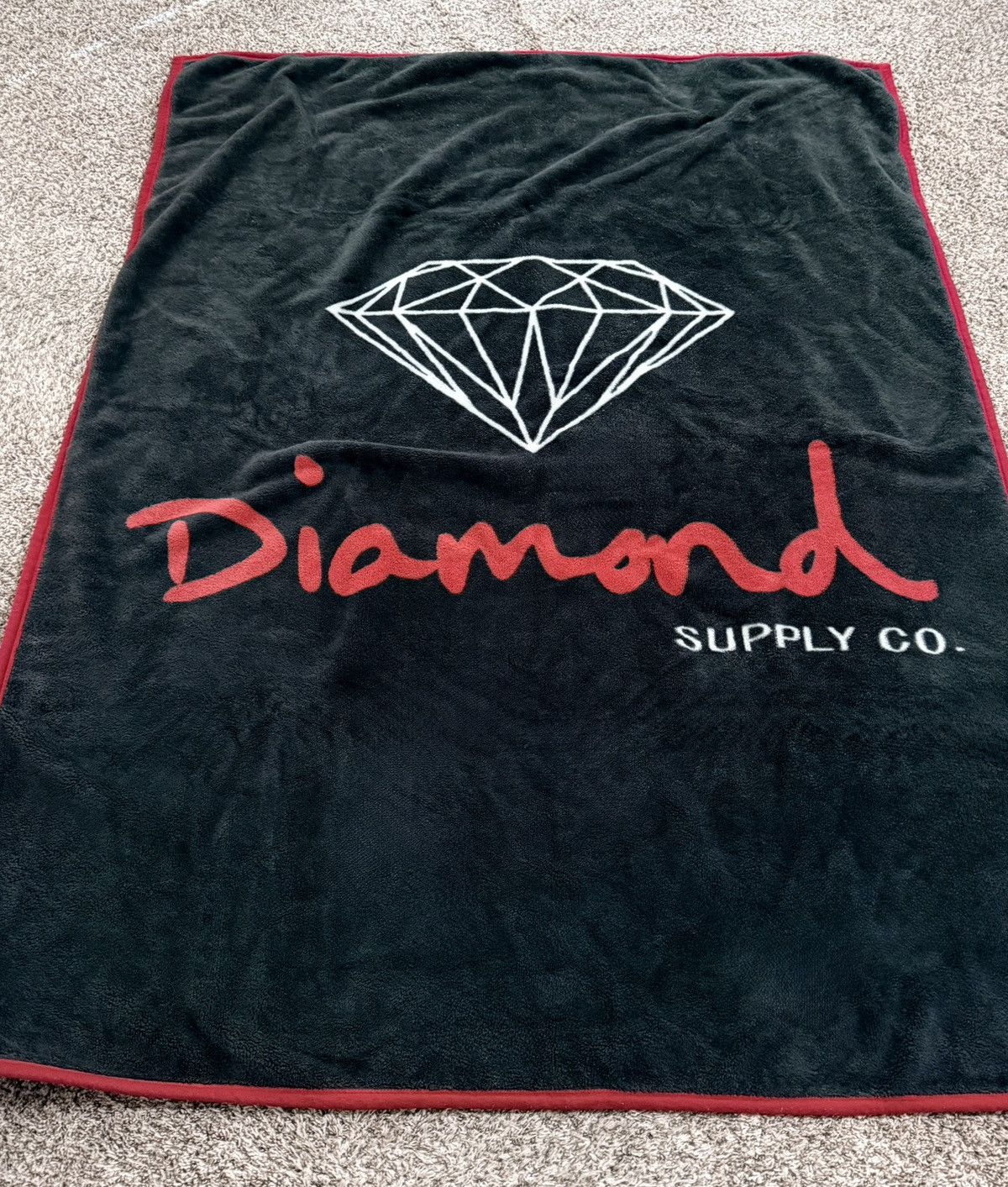 Diamond Supply Co. Vintage Diamond Supply Co. Blanket | Grailed, image size:1200x1413