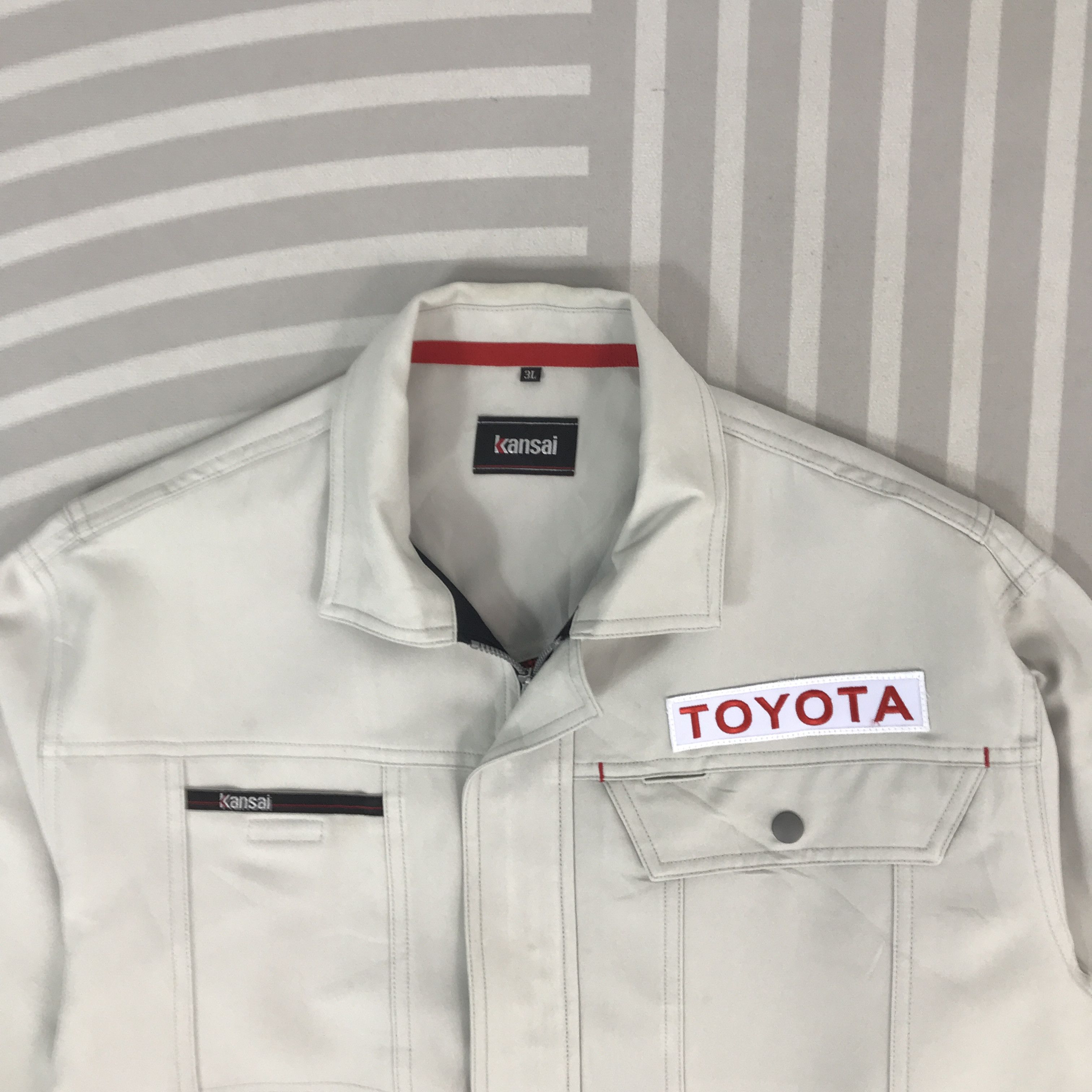 Kansai Yamamoto Vintage Toyota Racing Japan Uniform custom Jacket Size US L / EU 52-54 / 3 - 3 Thumbnail