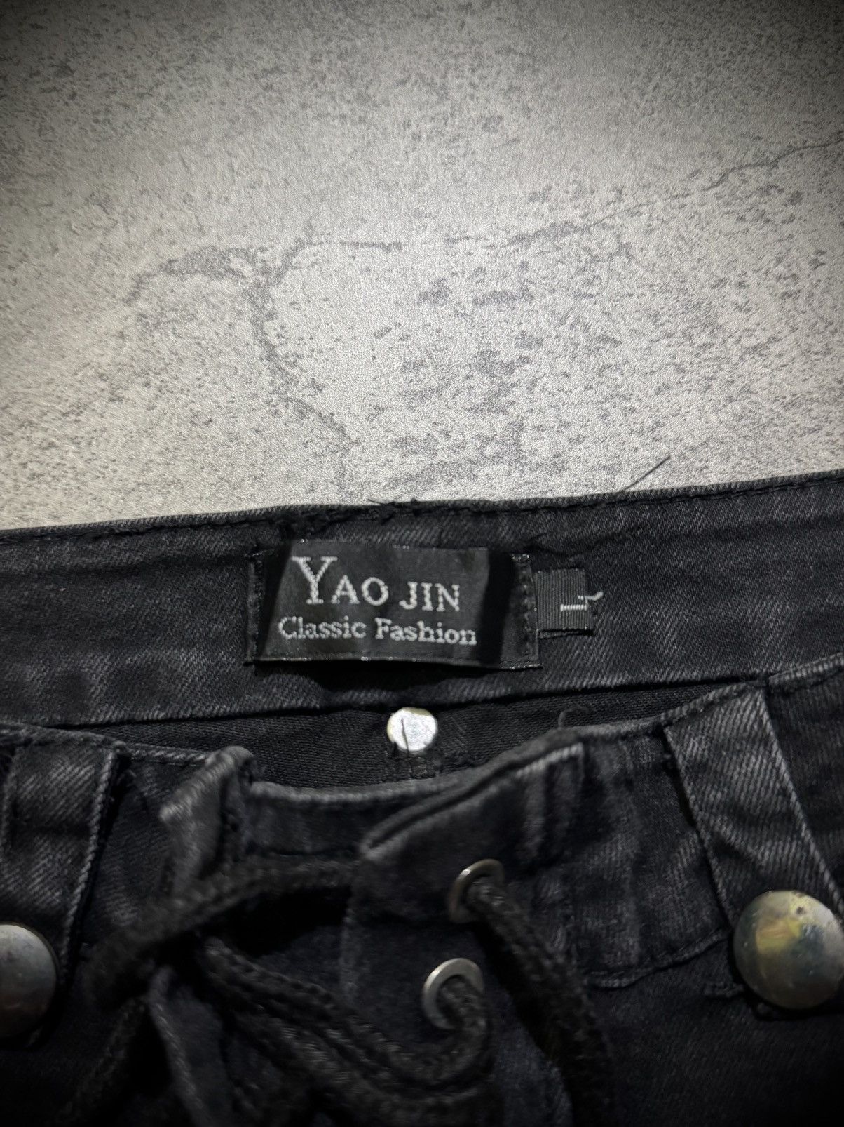 Hysteric Glamour Y2k Yao jin Lace-up Ifsixwasnine style Skinny Jeans Size 27" / US 4 / IT 40 - 5 Thumbnail