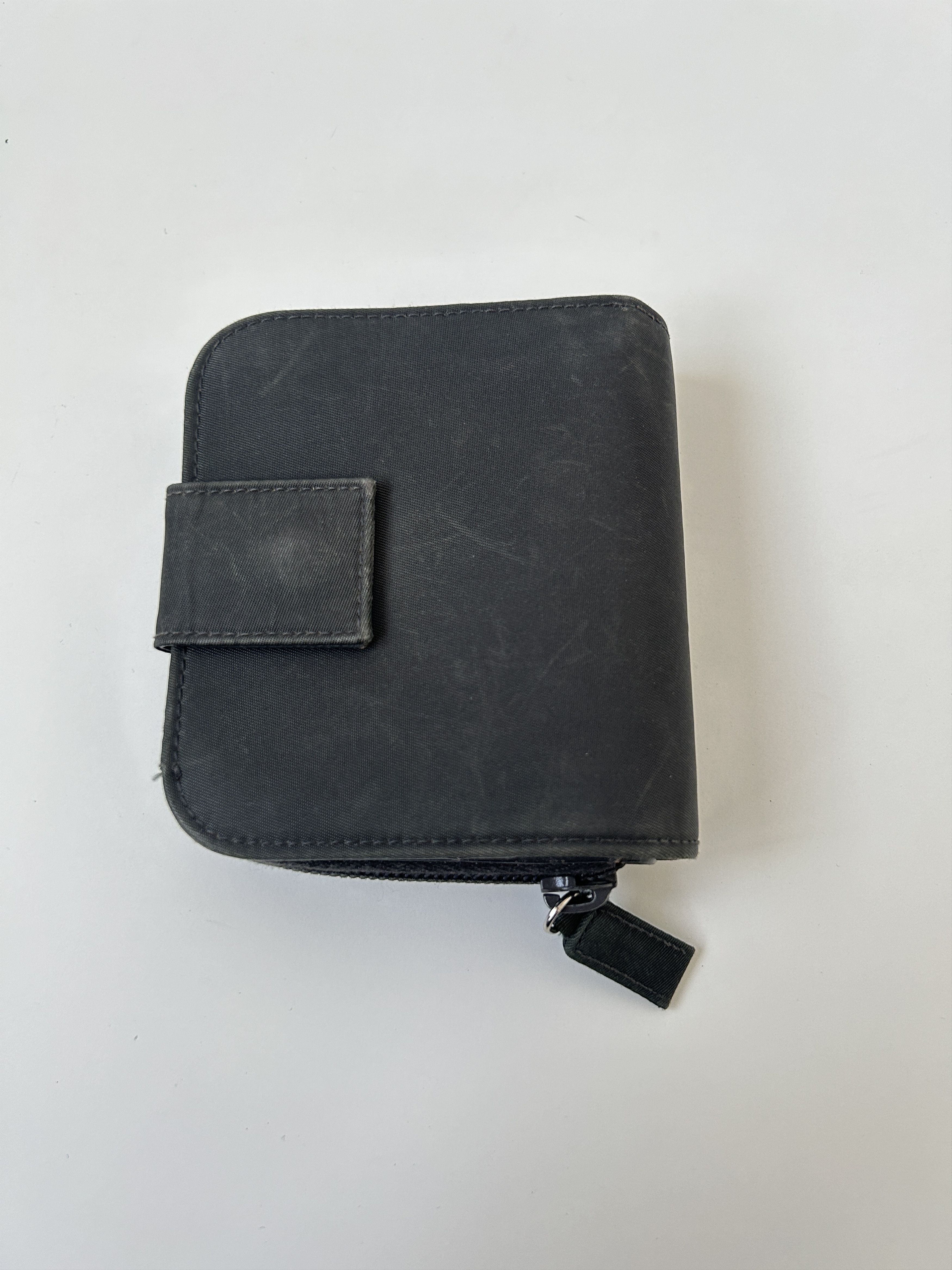 Prada Prada nylon saffiano leather triangle logo zip wallet Size ONE SIZE - 2 Thumbnail