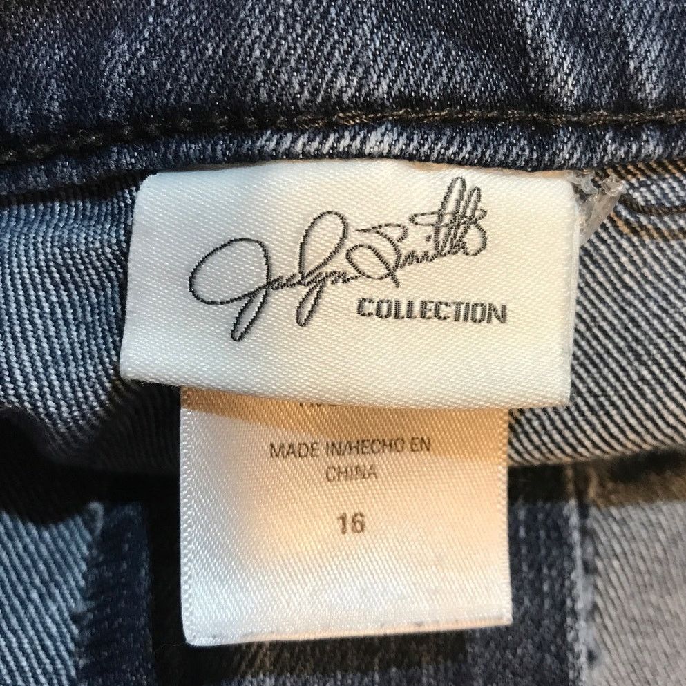Other Jaclyn Smith Denim High Rise Stretch Capri Jeans 16 Size 38" / US 16 / IT 52 - 3 Thumbnail