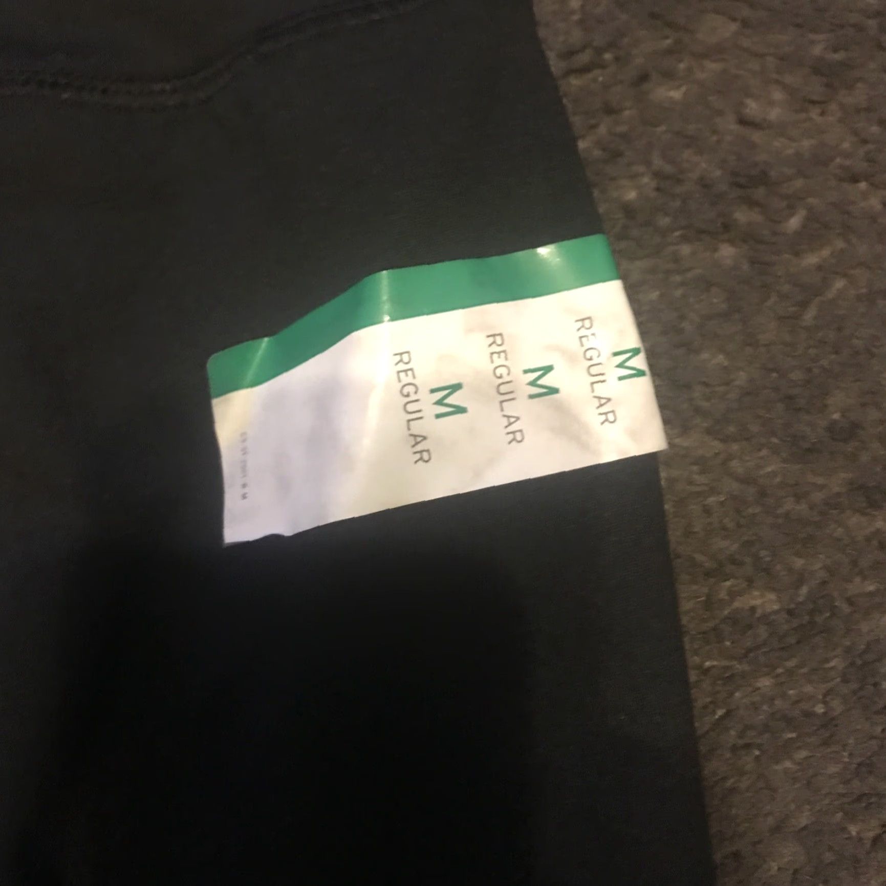 Champion NWT Champion Advanced High Performance Black Capri Fitted Duo Dry Size M Leggings Women Size ONE SIZE - 2 Thumbnail