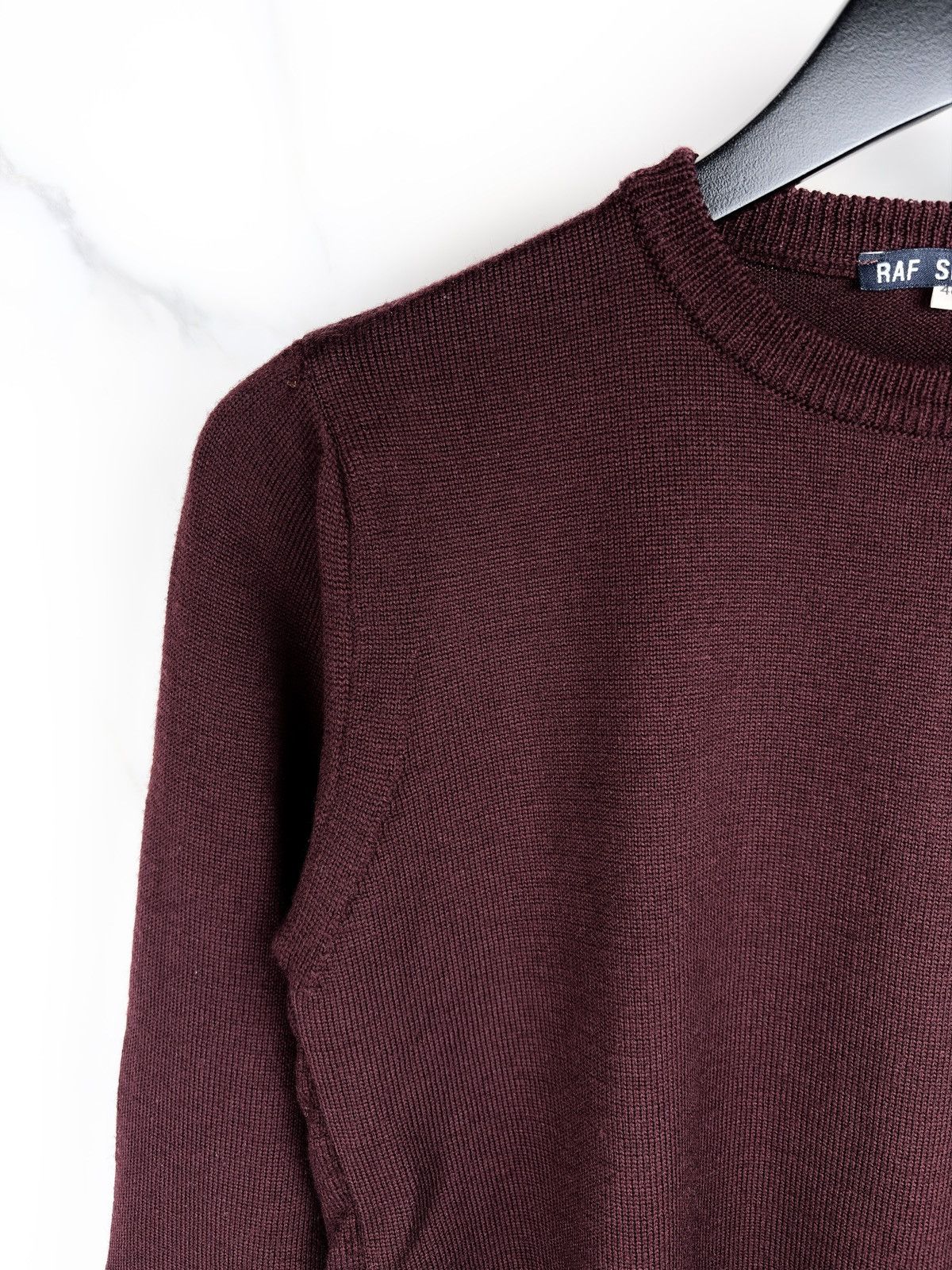 Raf Simons AW96 Raf Simons Buttoned Shoulder Military Wool Knit Sweater Size US M / EU 48-50 / 2 - 4 Thumbnail