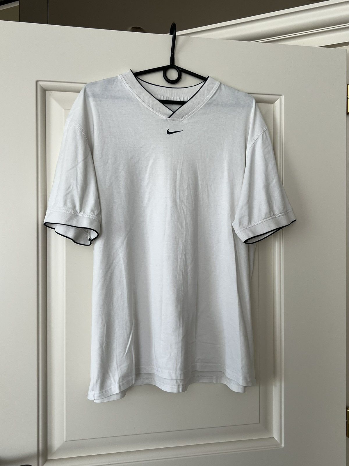 Nike × Vintage Vintage 💥 Nike T-Shirt Center Logo Tee Size US XL / EU 56 / 4 - 11 Thumbnail