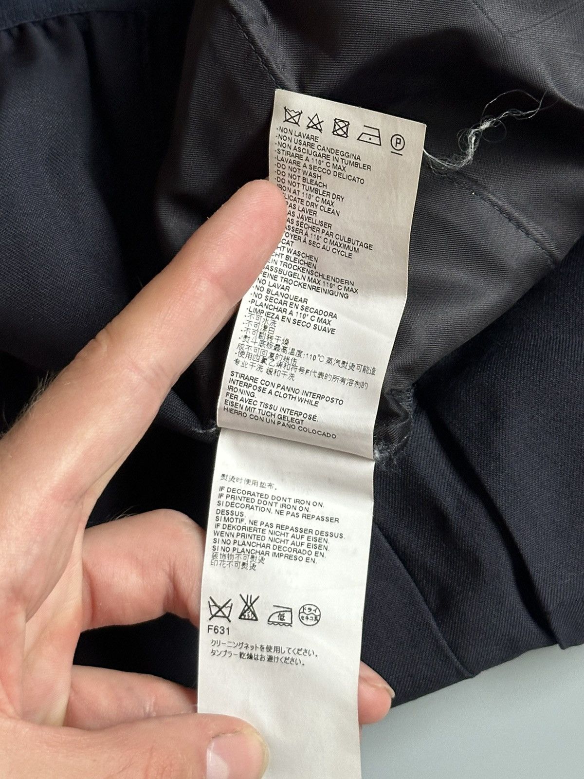 Maison Margiela Maison Margiela 2015 Women Lana Wool Pants Trousers size 42 Size 28" / US 6 / IT 42 - 9 Thumbnail