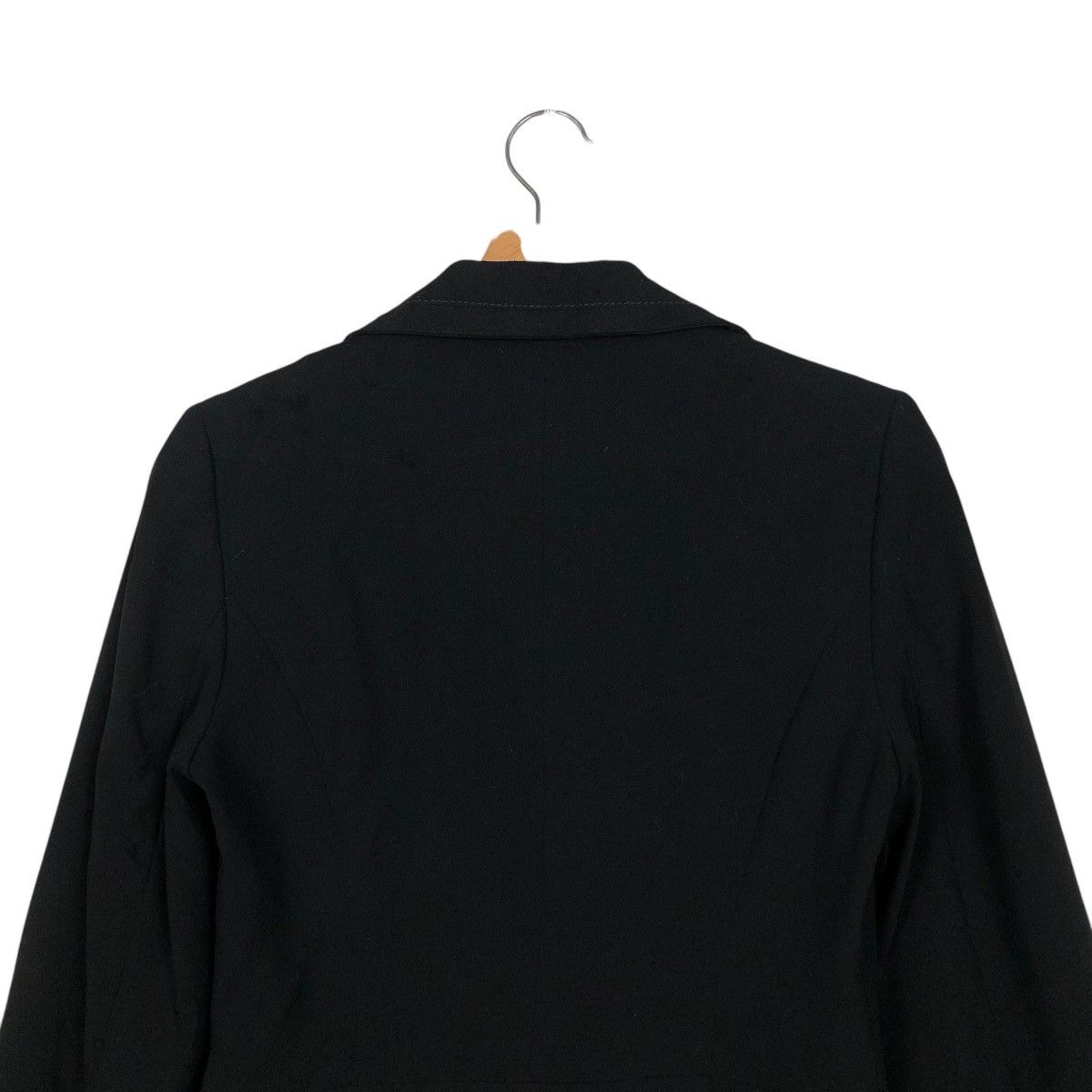 Japanese Brand 🔥CROPPED WOOL JACKET ATSUKI ONISHI NOIR YOHJI YAMAMOTO Size M / US 6-8 / IT 42-44 - 11 Thumbnail